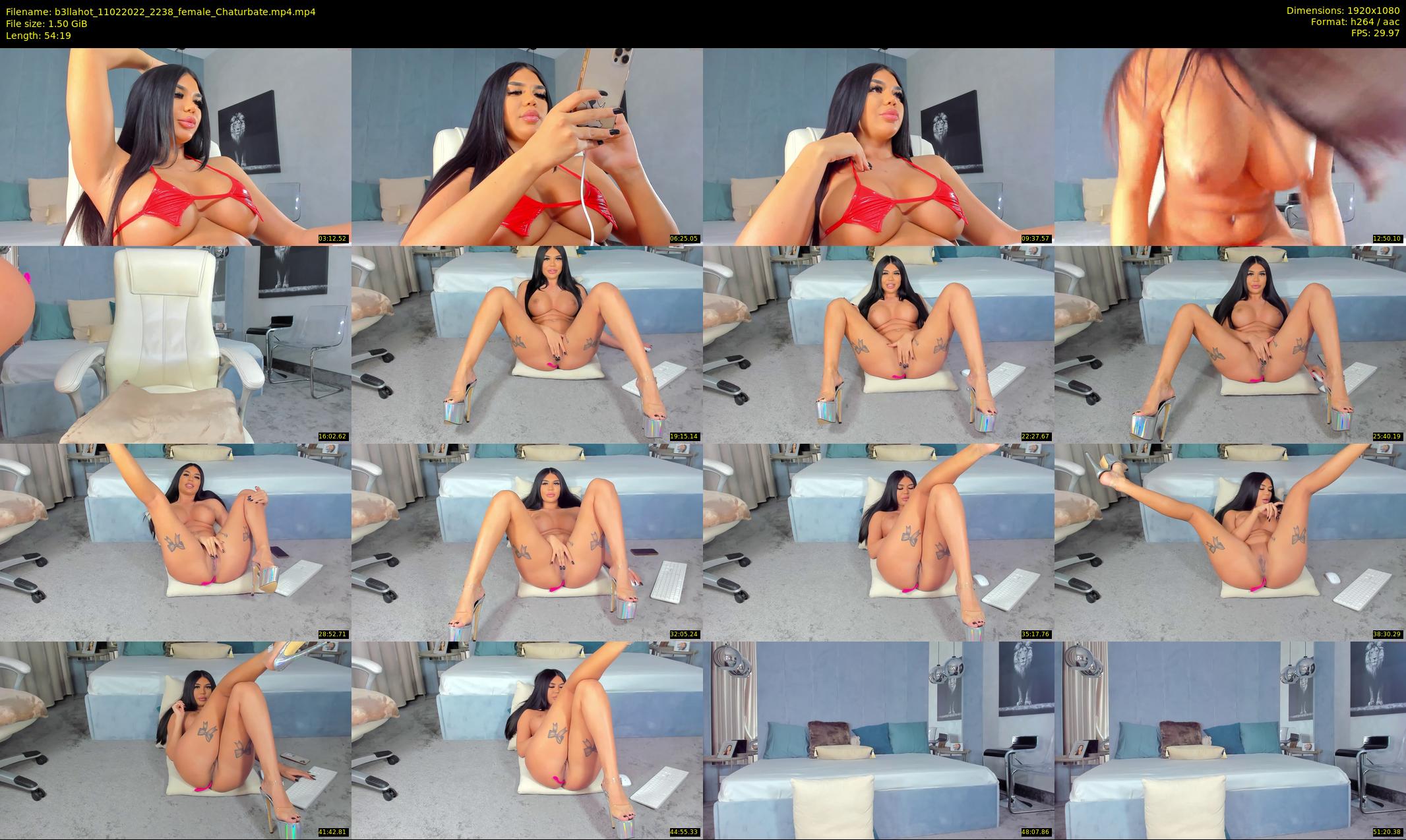 b3llahot — 55 minute Chaturbate female cam show recording, 1080p, Feb 11, 2022