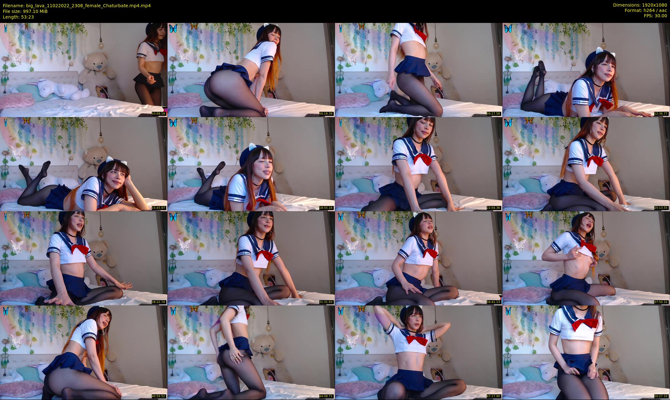 big_lava — 54 minute Chaturbate female cam show recording, 1080p, Feb 11, 2022
