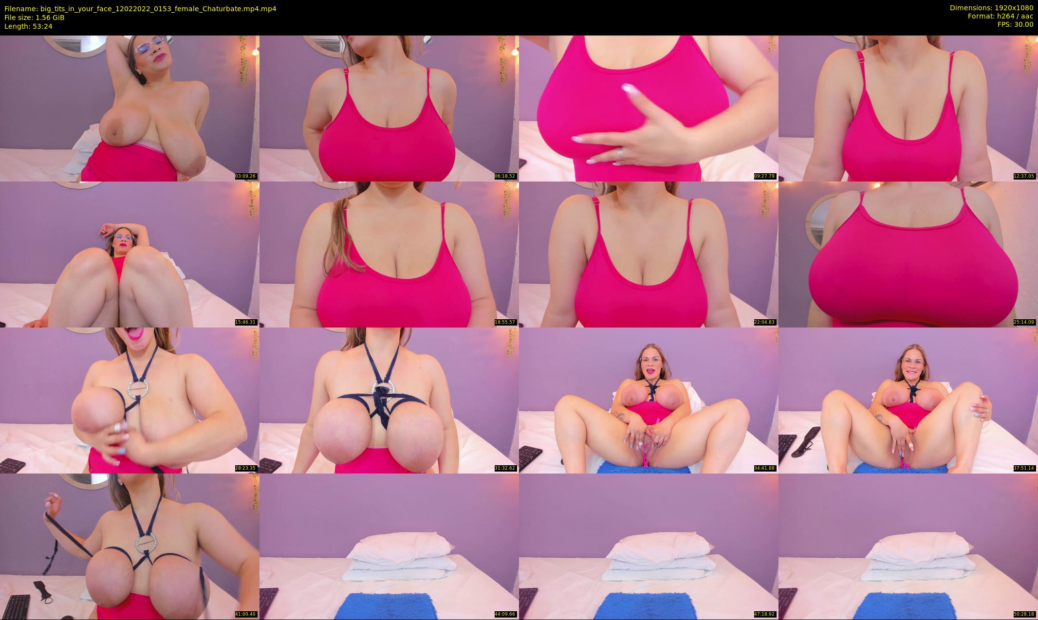 big_tits_in_your_face — 54 minute Chaturbate female cam show recording, 1080p, Feb 12, 2022