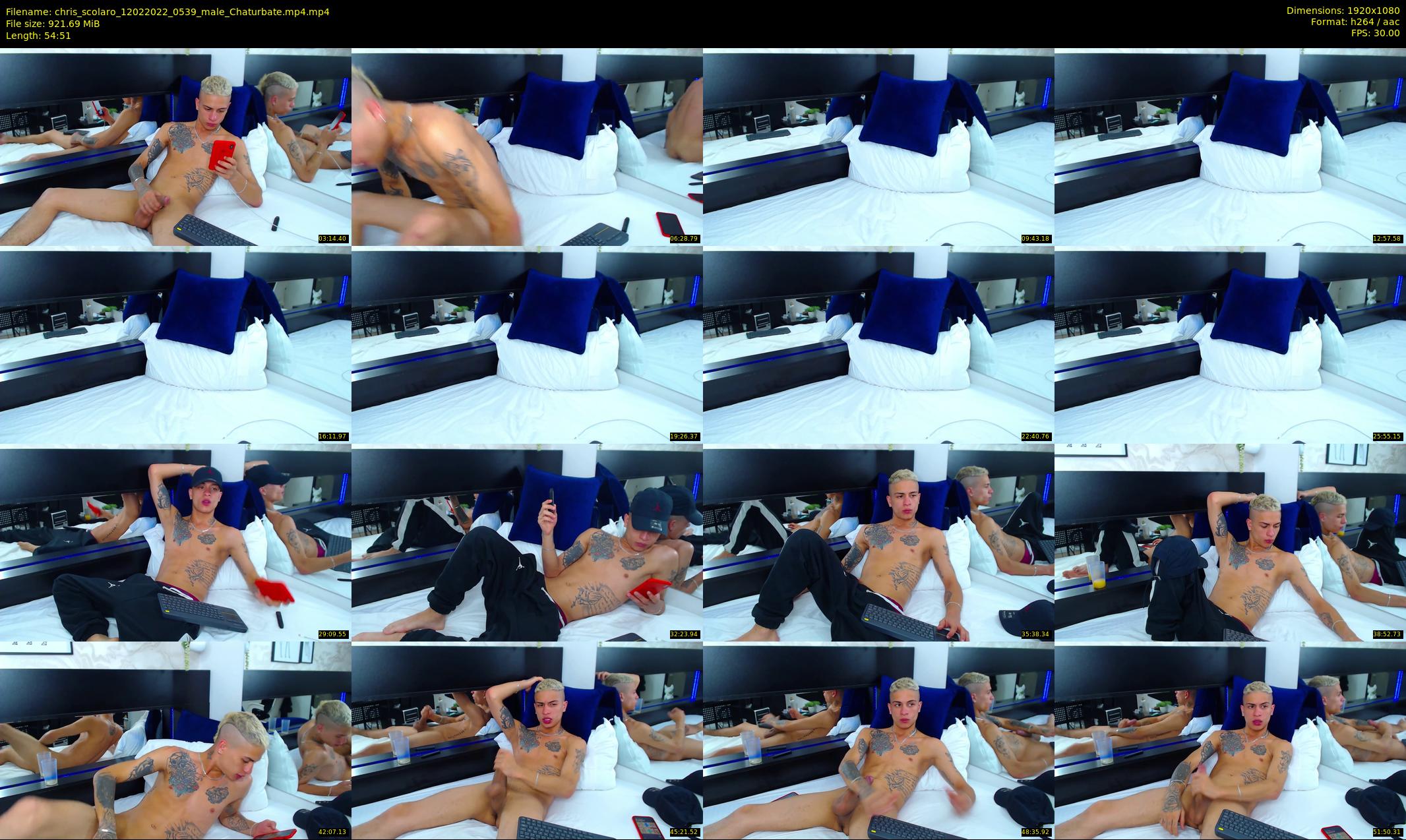 chris_scolaro — 55 minute Chaturbate male cam show recording, 1080p, Feb 12, 2022