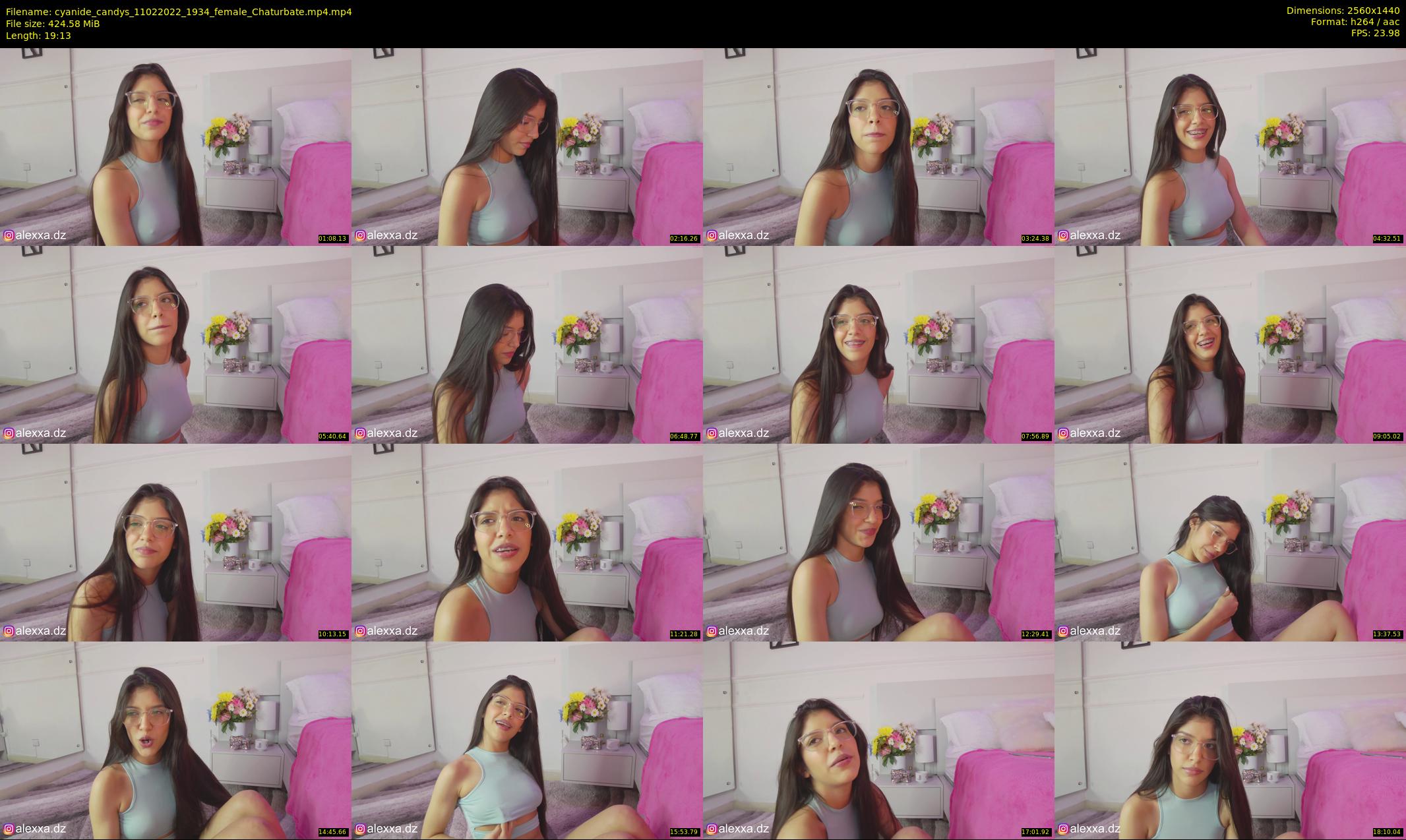 cyanide_candys — 20 minute Chaturbate female cam show recording, 1080p, Feb 11, 2022