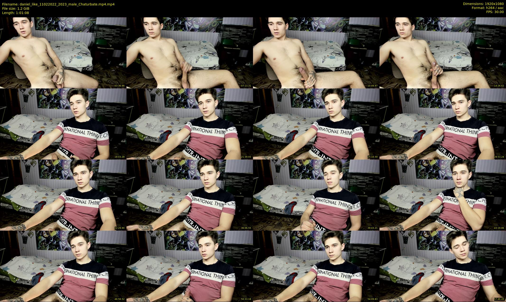daniel_like — 62 minute Chaturbate male cam show recording, 1080p, Feb 11, 2022