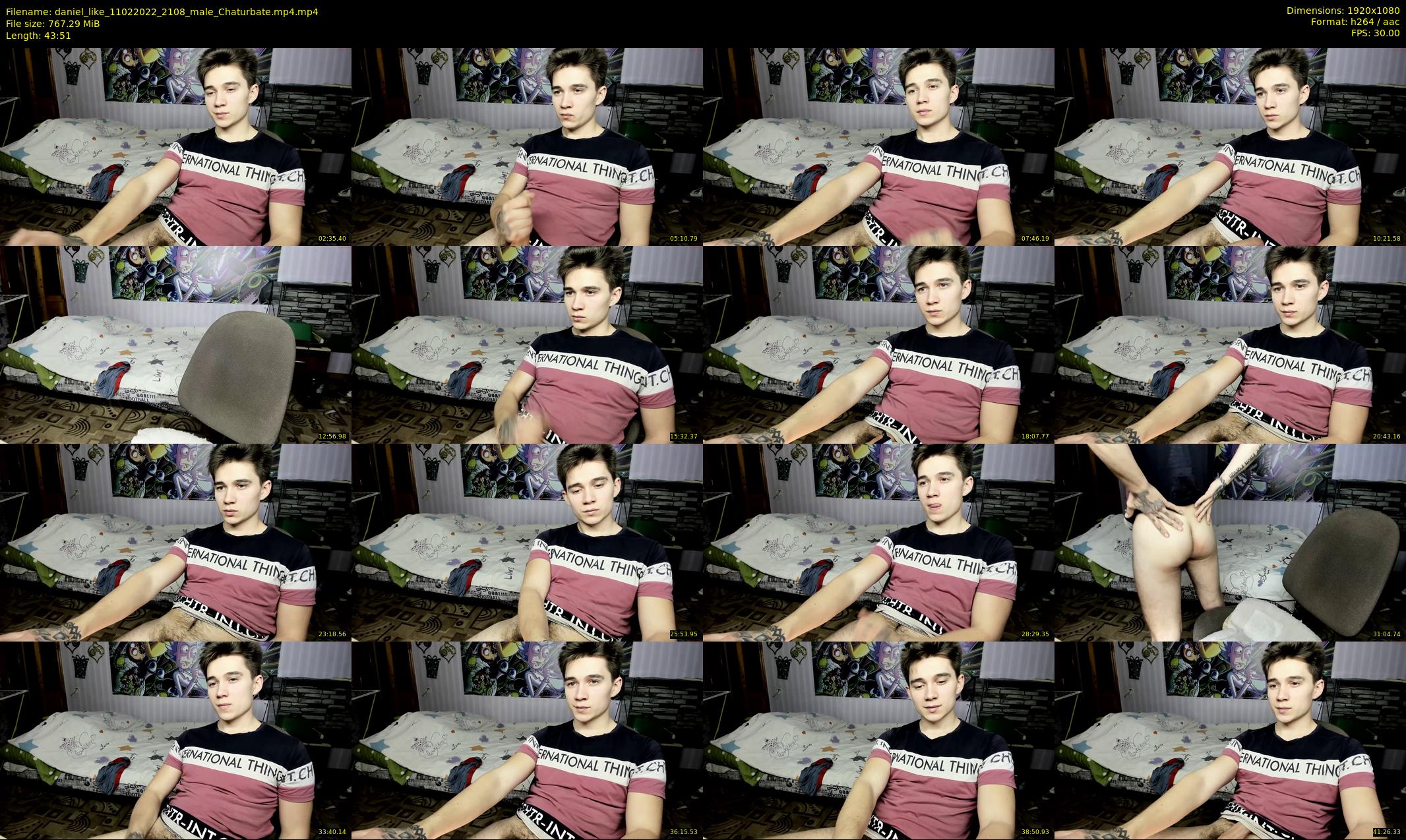 daniel_like — 44 minute Chaturbate male cam show recording, 1080p, Feb 11, 2022