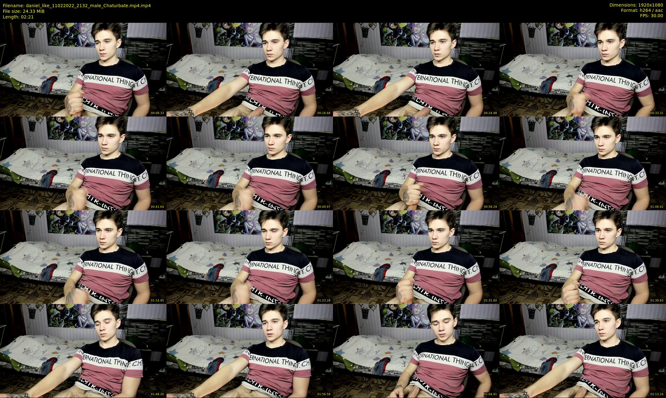 daniel_like — 3 minute Chaturbate male cam show recording, 1080p, Feb 11, 2022