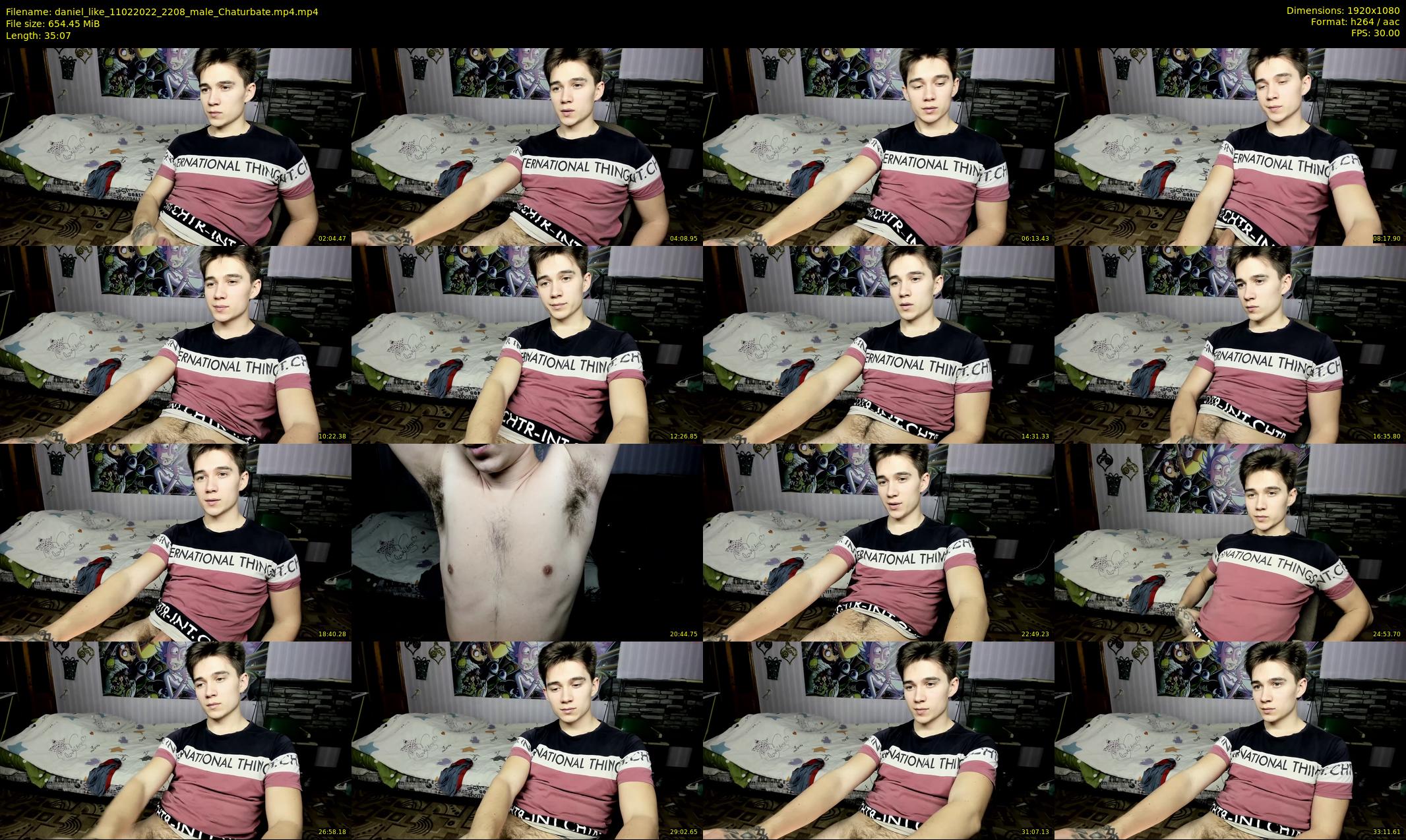 daniel_like — 36 minute Chaturbate male cam show recording, 1080p, Feb 11, 2022