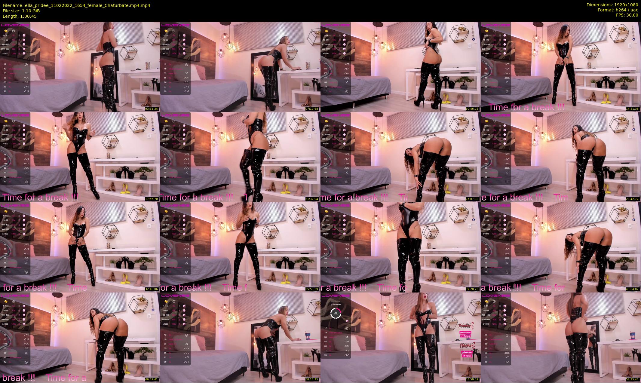 ella_pridee — 61 minute Chaturbate female cam show recording, 1080p, Feb 11, 2022