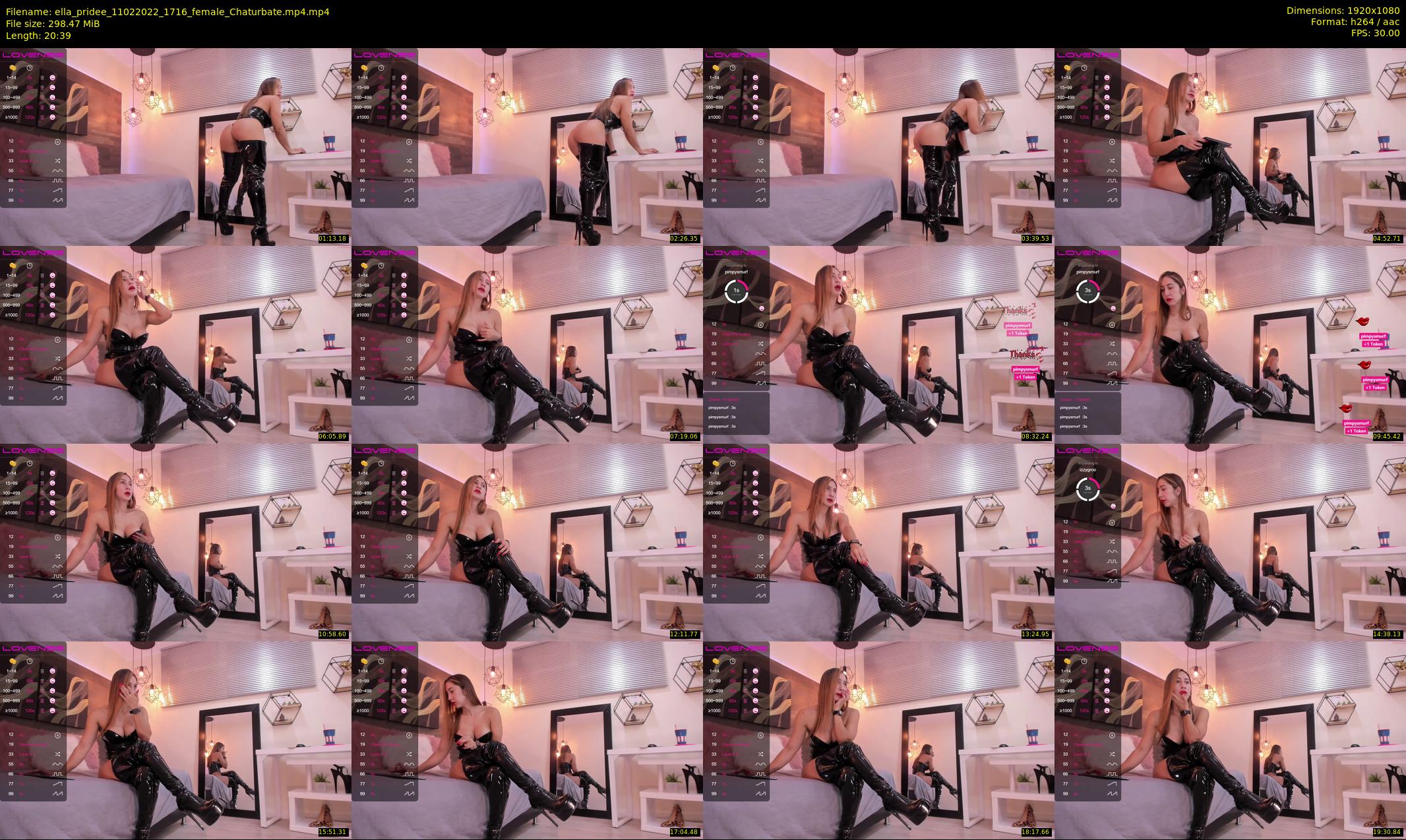 ella_pridee — 21 minute Chaturbate female cam show recording, 1080p, Feb 11, 2022
