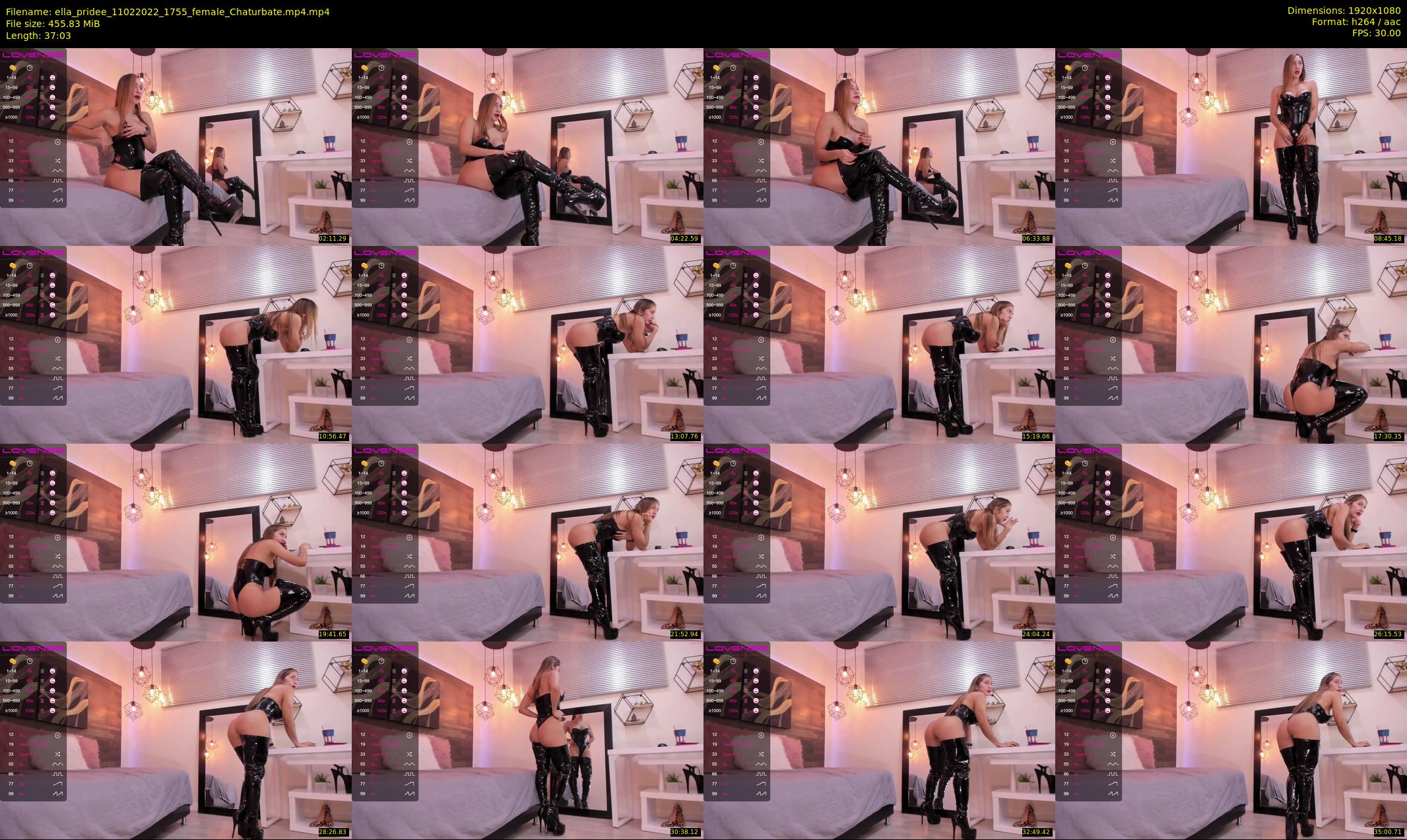 ella_pridee — 38 minute Chaturbate female cam show recording, 1080p, Feb 11, 2022