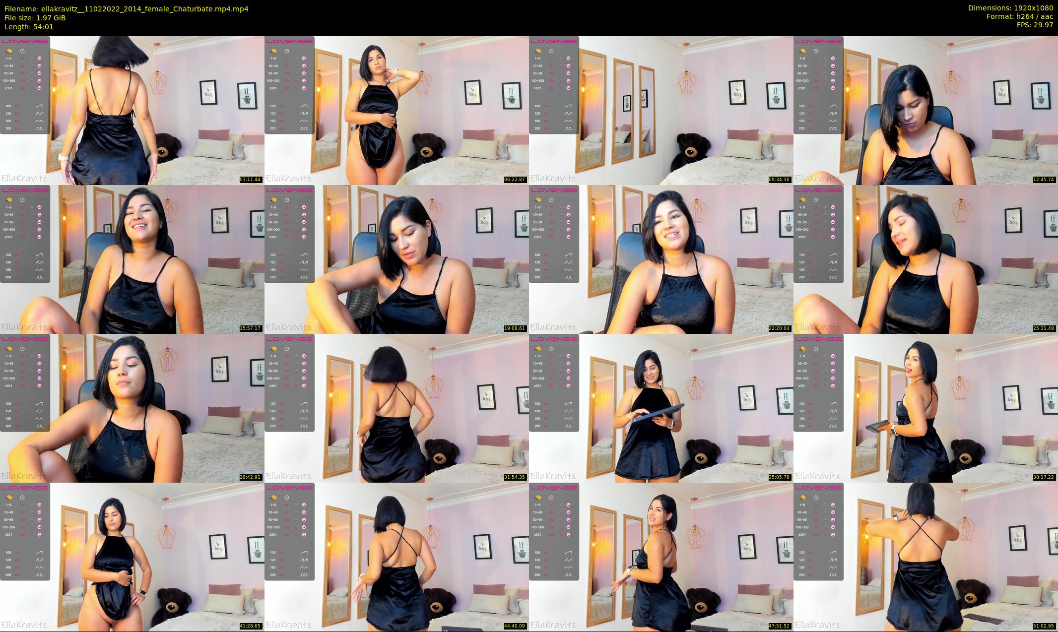 ellakravitz_ — 55 minute Chaturbate female cam show recording, 1080p, Feb 11, 2022