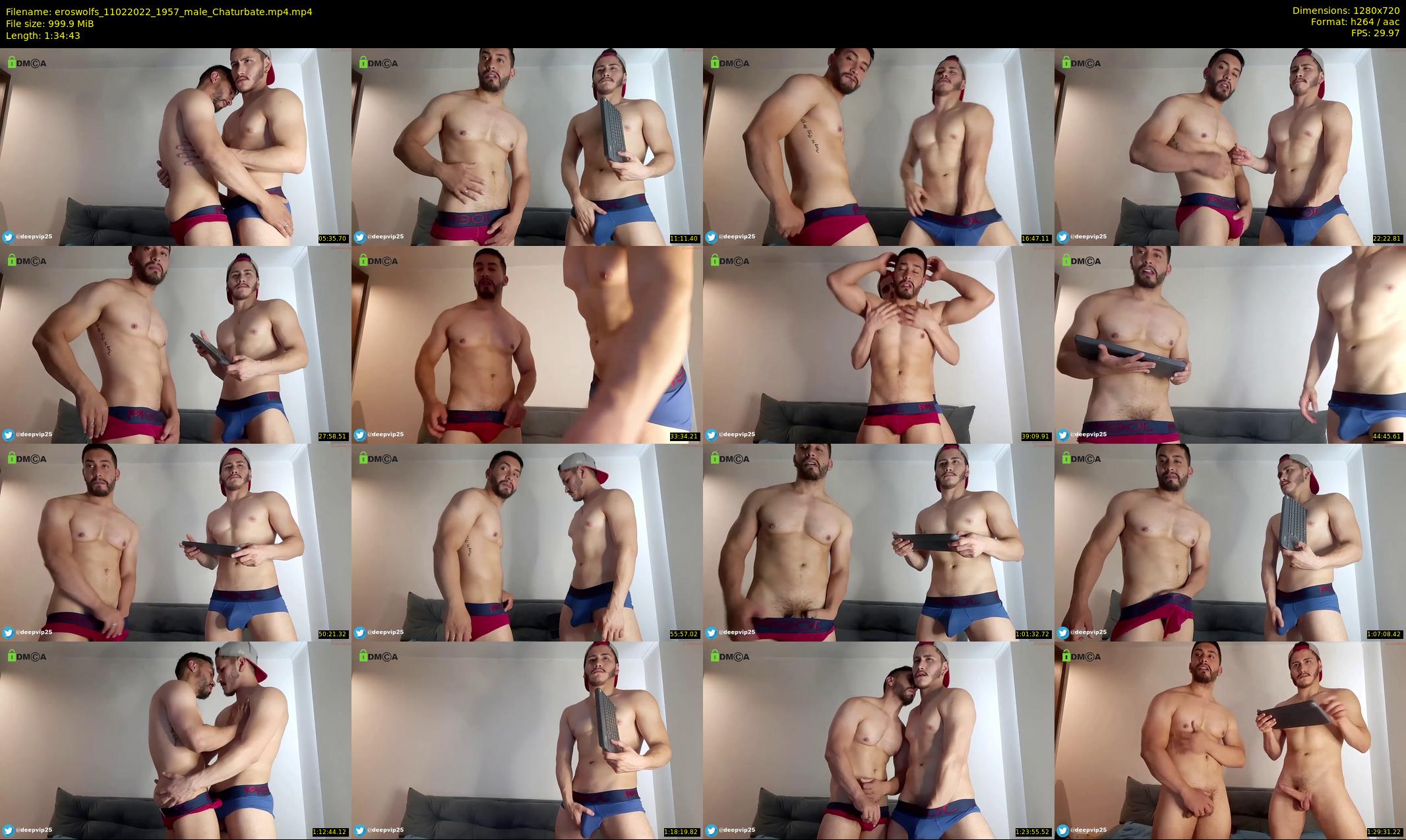 eroswolfs — 95 minute Chaturbate male cam show recording, 720p, Feb 11, 2022