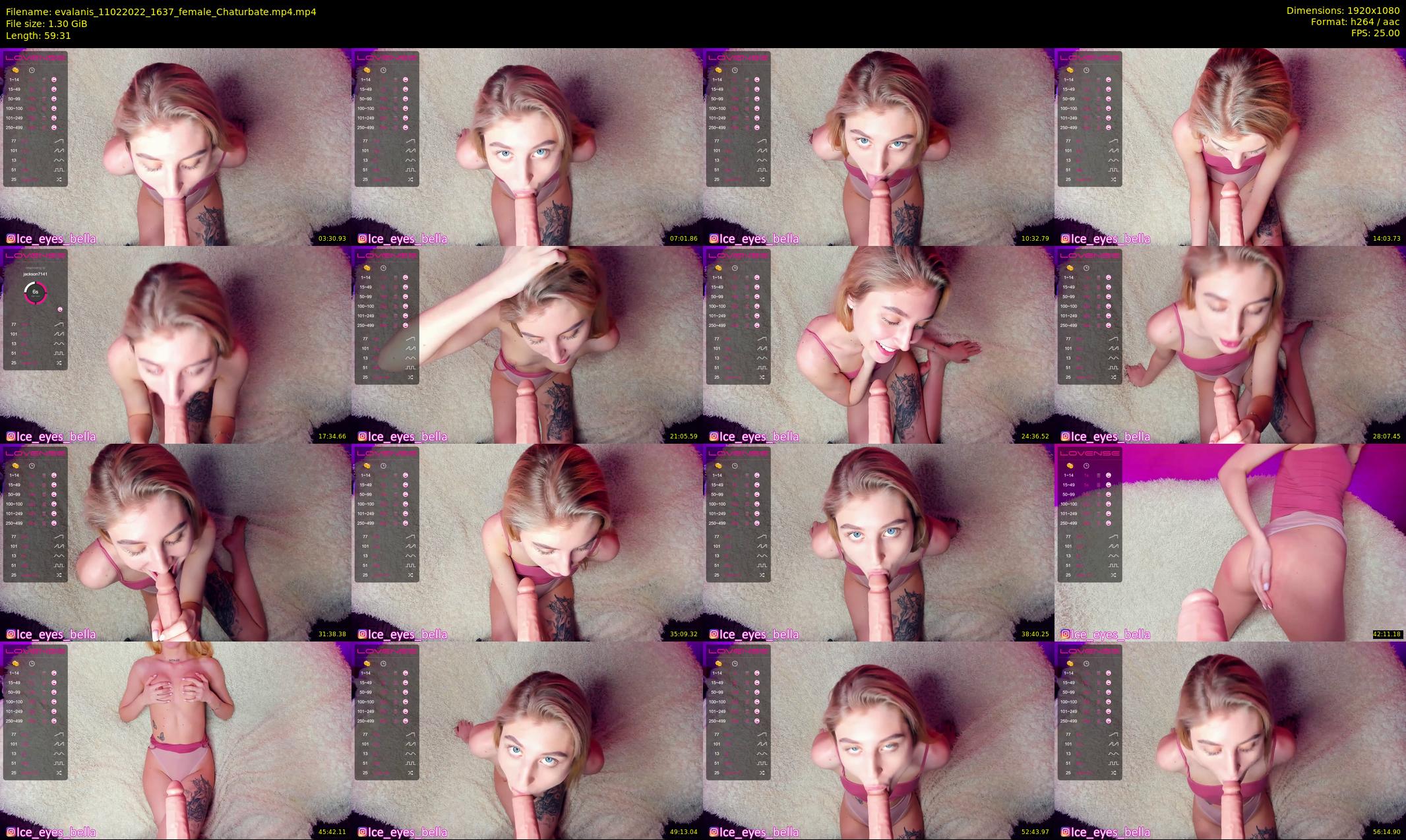 evalanis — 60 minute Chaturbate couple cam show recording, 1080p, Feb 11, 2022