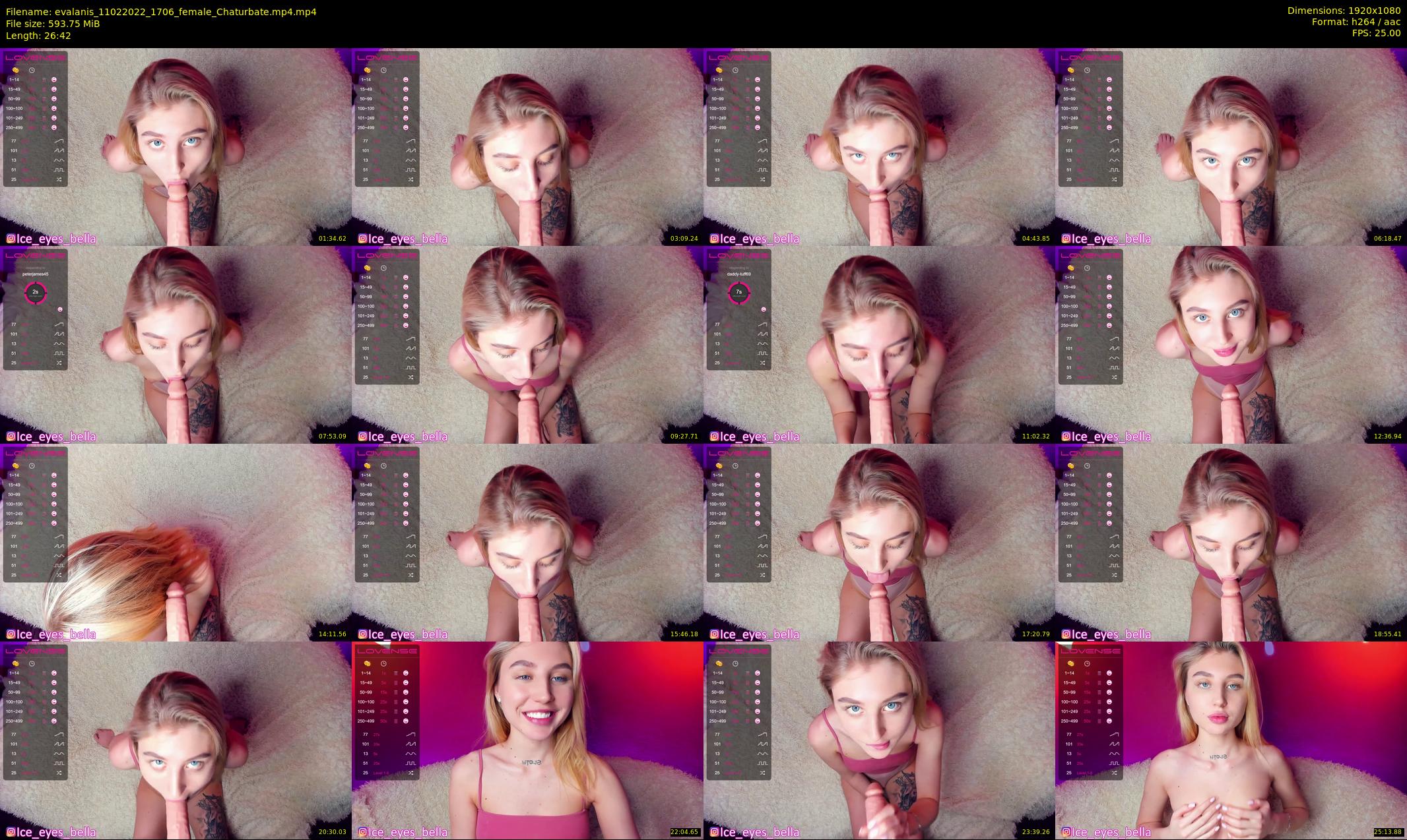 evalanis — 27 minute Chaturbate couple cam show recording, 1080p, Feb 11, 2022