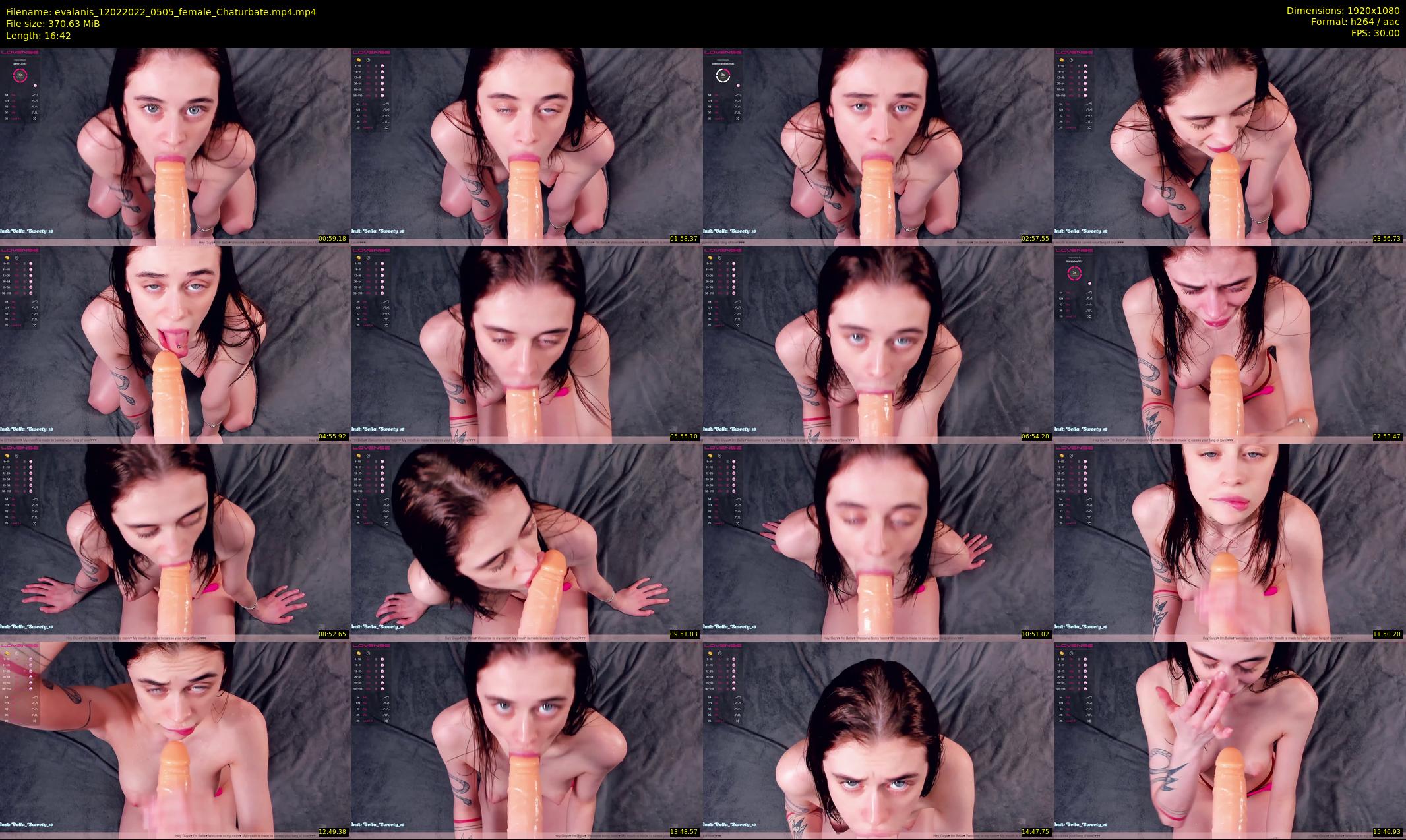 evalanis — 17 minute Chaturbate couple cam show recording, 1080p, Feb 12, 2022