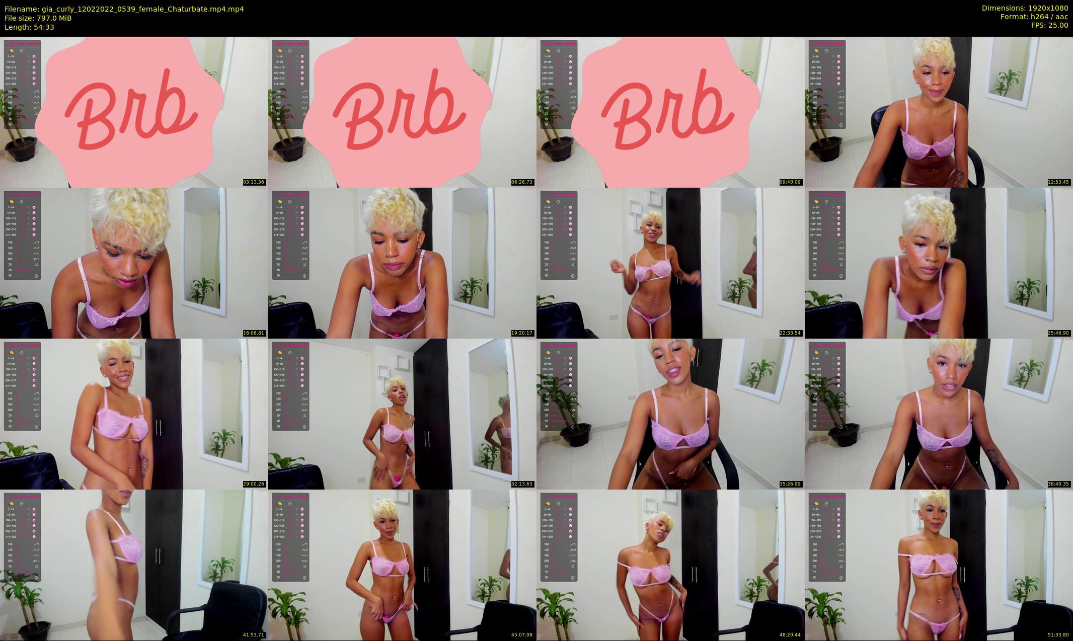 gia_curly — 55 minute Chaturbate female cam show recording, 1080p, Feb 12, 2022