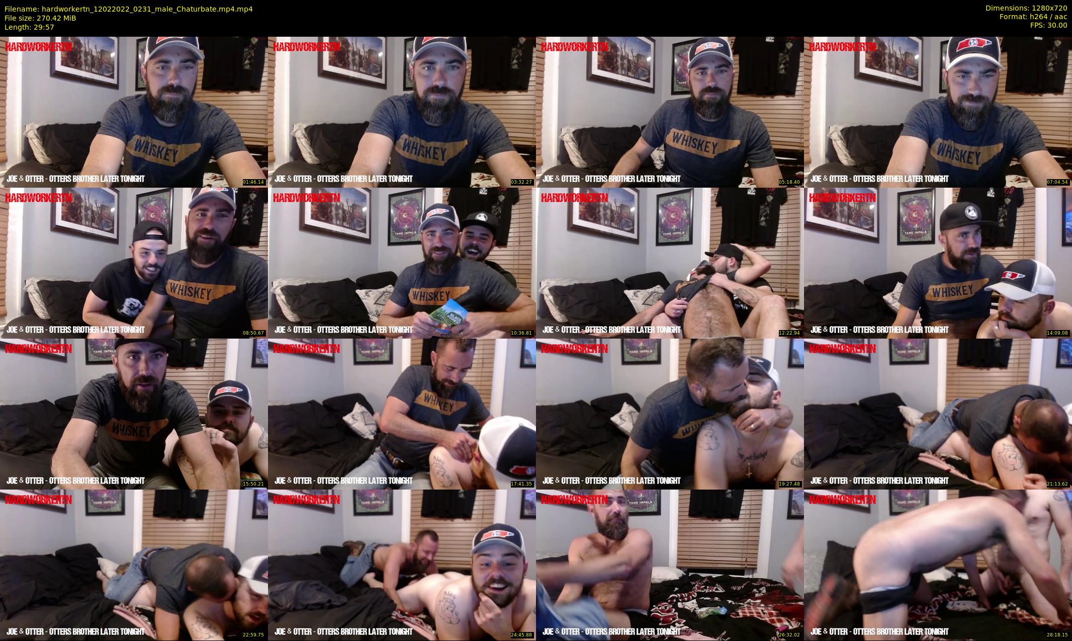 hardworkertn — 30 minute Chaturbate male cam show recording, 720p, Feb 12, 2022