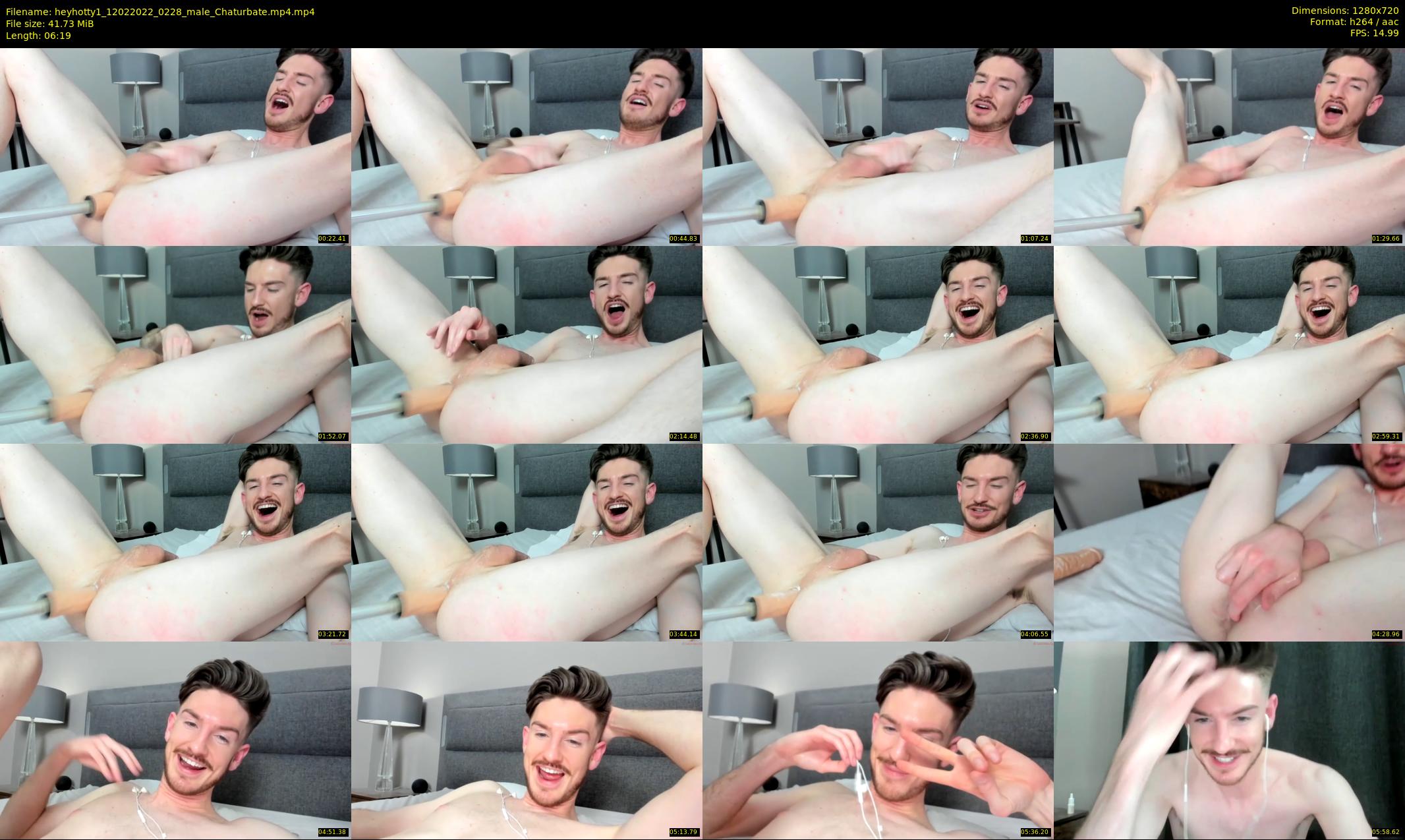 heyhotty1 — 7 minute Chaturbate male cam show recording, 720p, Feb 12, 2022