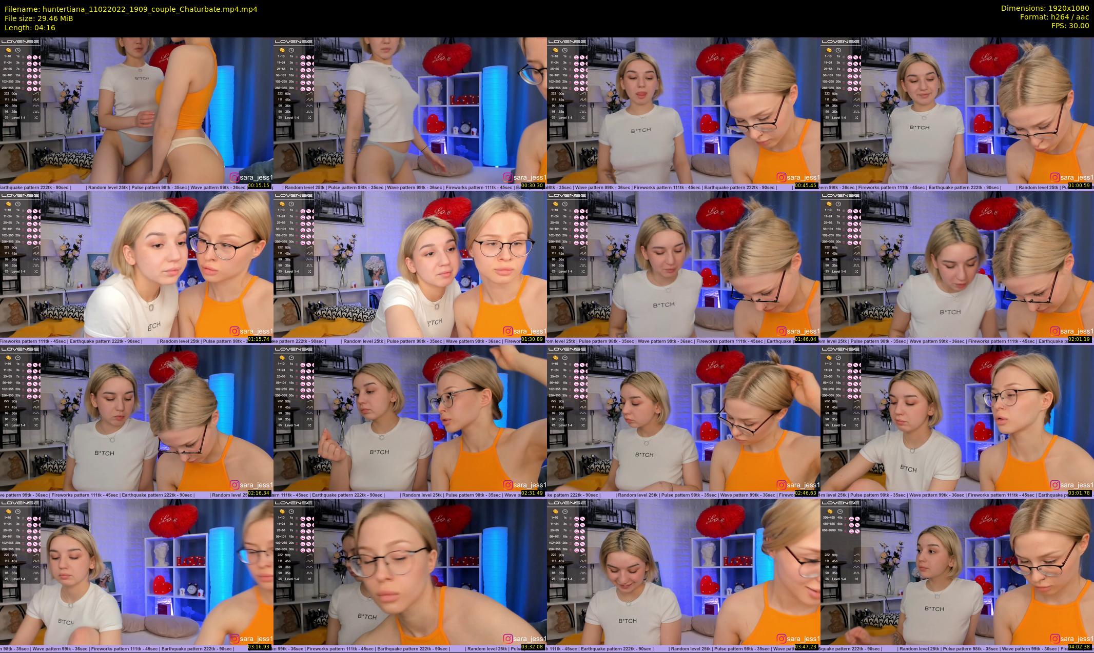 huntertiana — 5 minute Chaturbate female cam show recording, 1080p, Feb 11, 2022