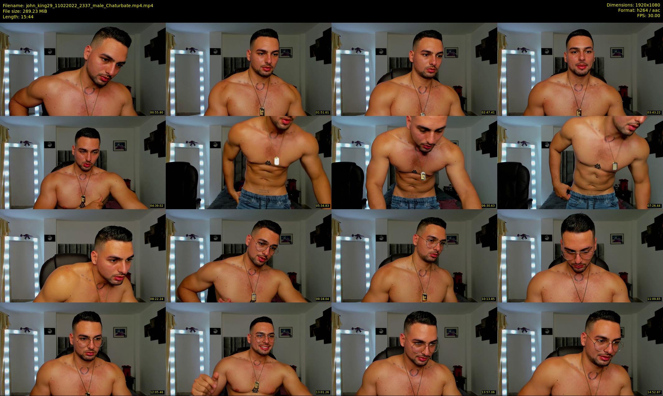john_king29 — 16 minute Chaturbate male cam show recording, 1080p, Feb 11, 2022