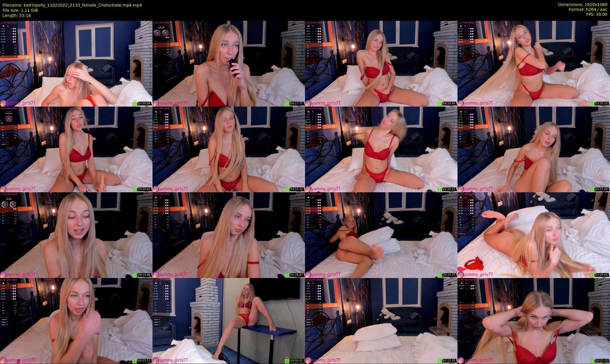 katrinpolly — 54 minute Chaturbate couple cam show recording, 1080p, Feb 11, 2022