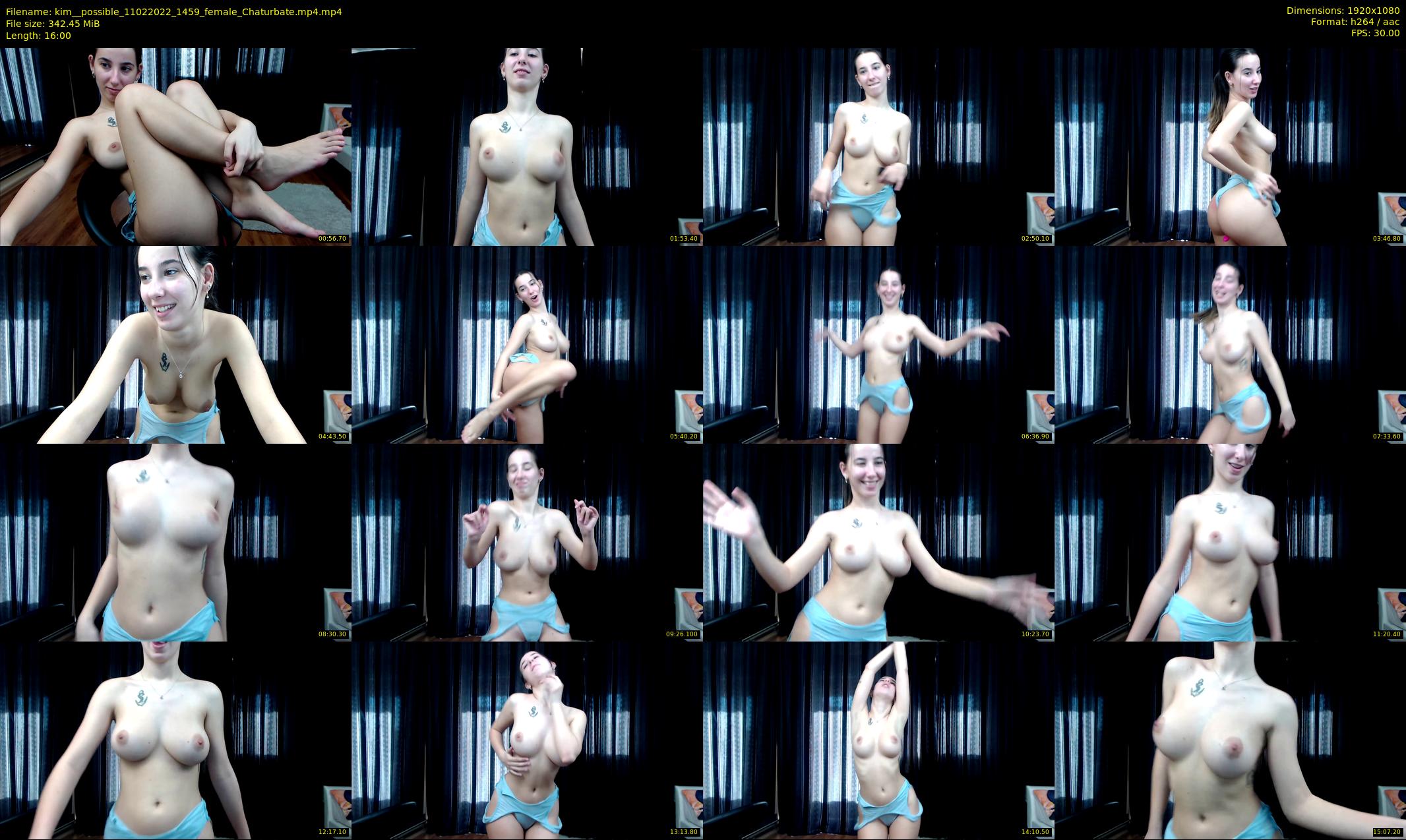 kim__possible — 16 minute Chaturbate female cam show recording, 1080p, Feb 11, 2022