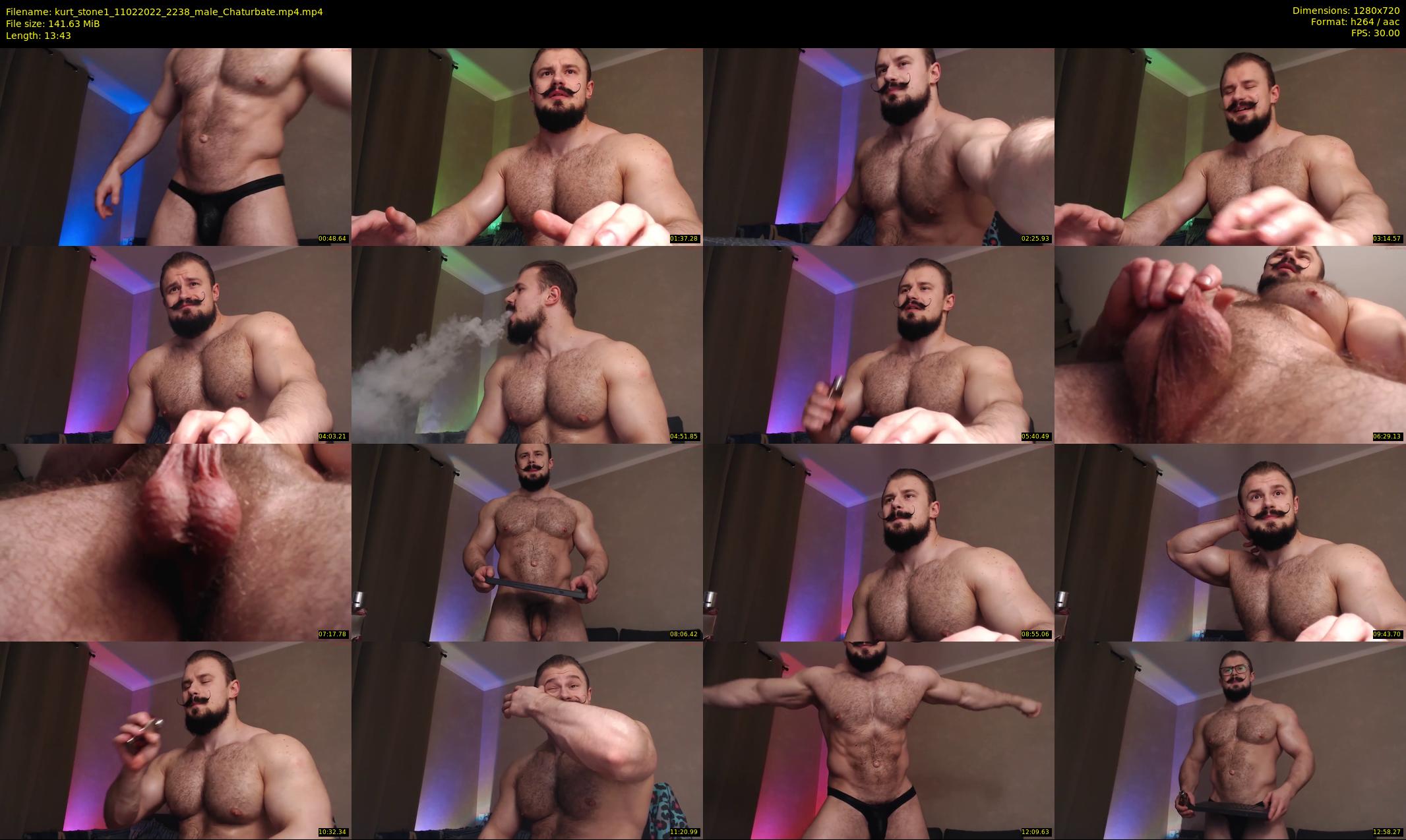 kurt_stone1 — 14 minute Chaturbate male cam show recording, 720p, Feb 11, 2022