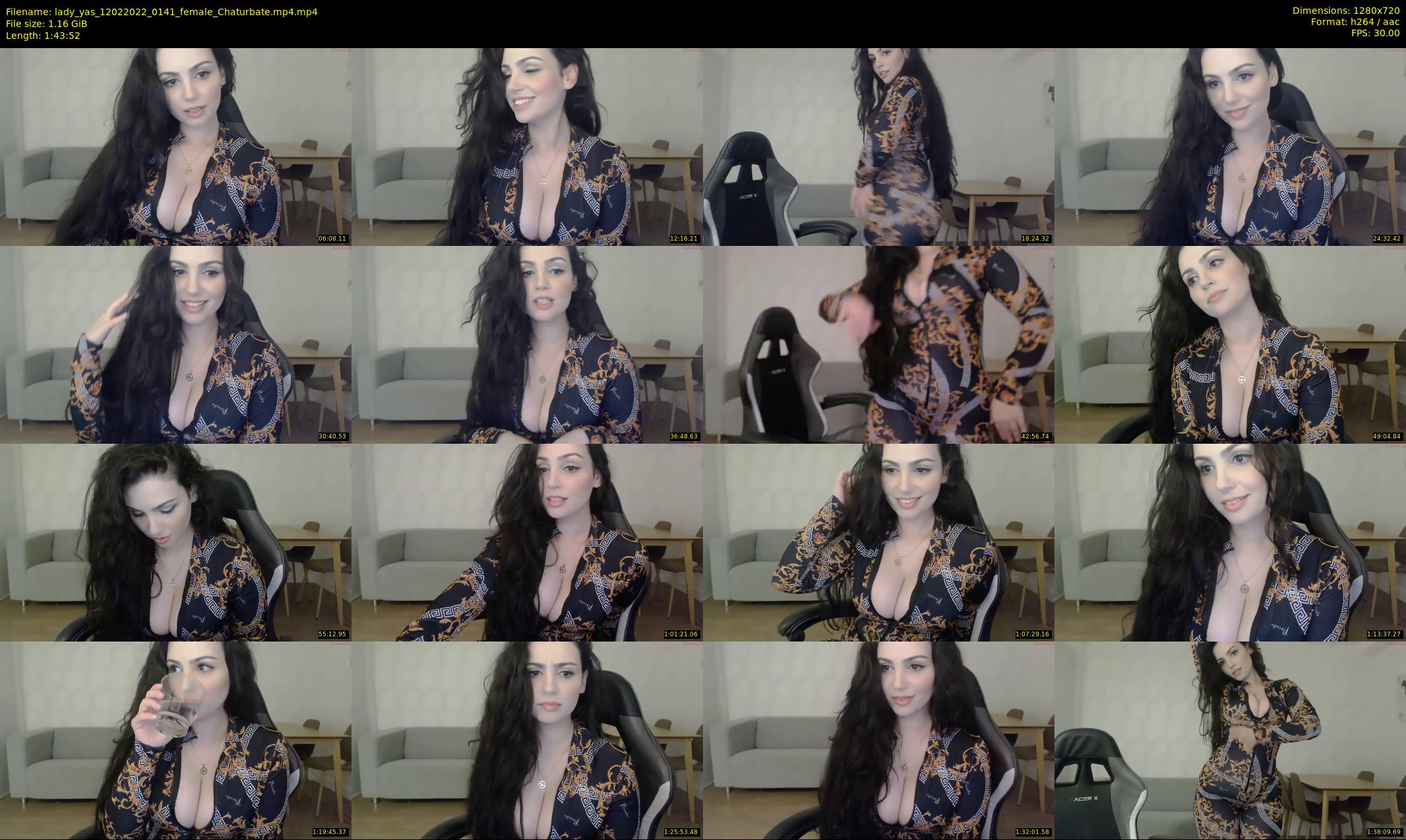 lady_yas — 104 minute Chaturbate female cam show recording, 720p, Feb 12, 2022