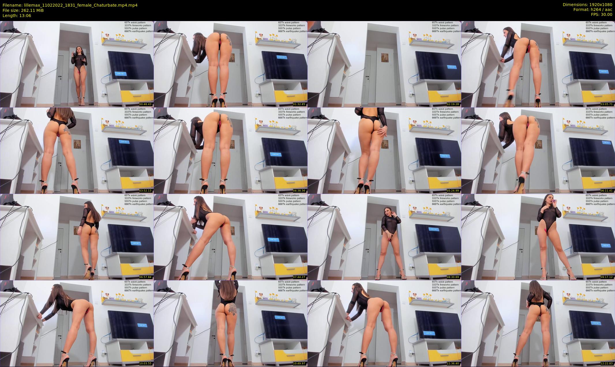 lillemax — 14 minute Chaturbate female cam show recording, 1080p, Feb 11, 2022