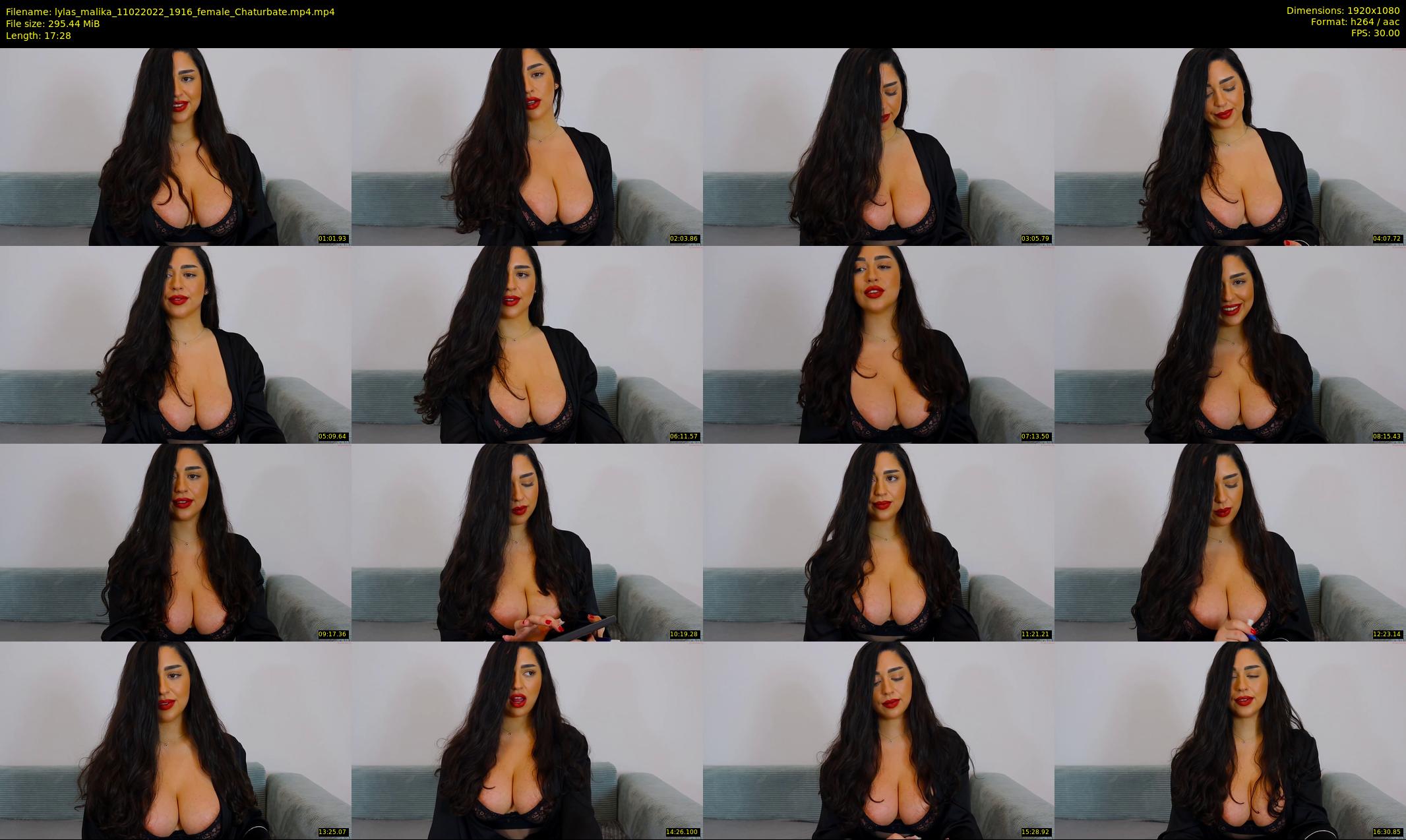 lylas_malika — 18 minute Chaturbate female cam show recording, 1080p, Feb 11, 2022