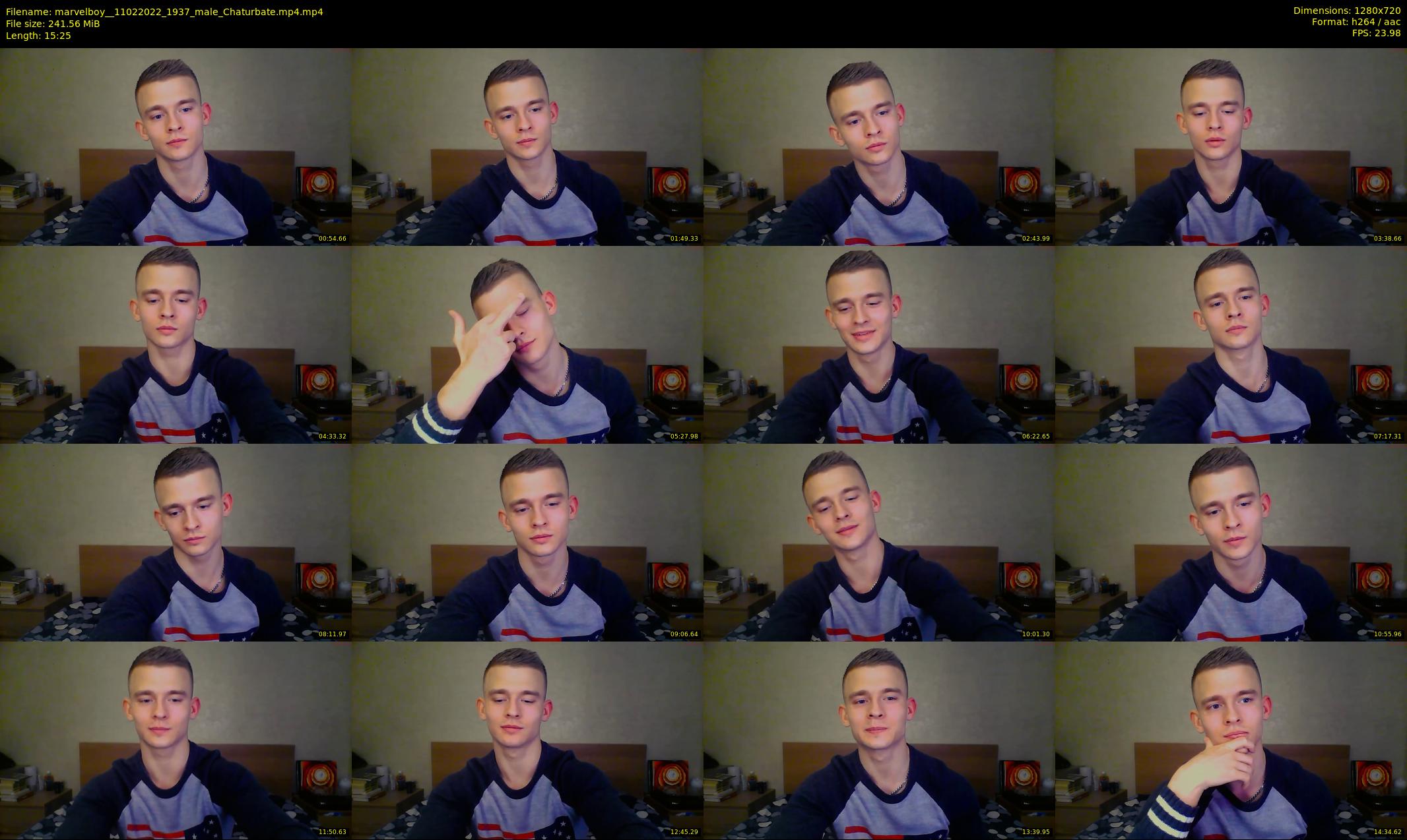 marvelboy_ — 16 minute Chaturbate male cam show recording, 720p, Feb 11, 2022