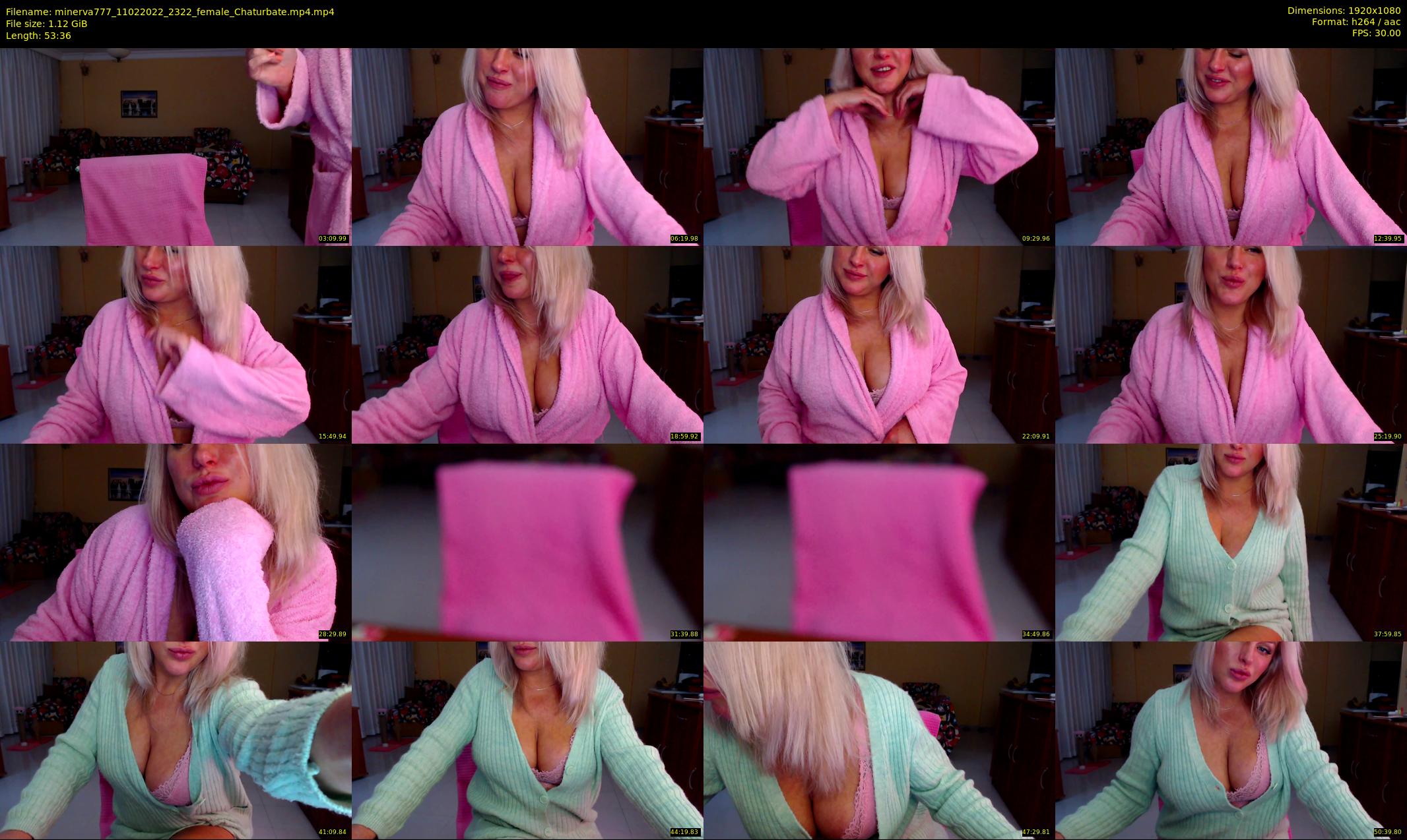 minerva777 — 54 minute Chaturbate female cam show recording, 1080p, Feb 11, 2022