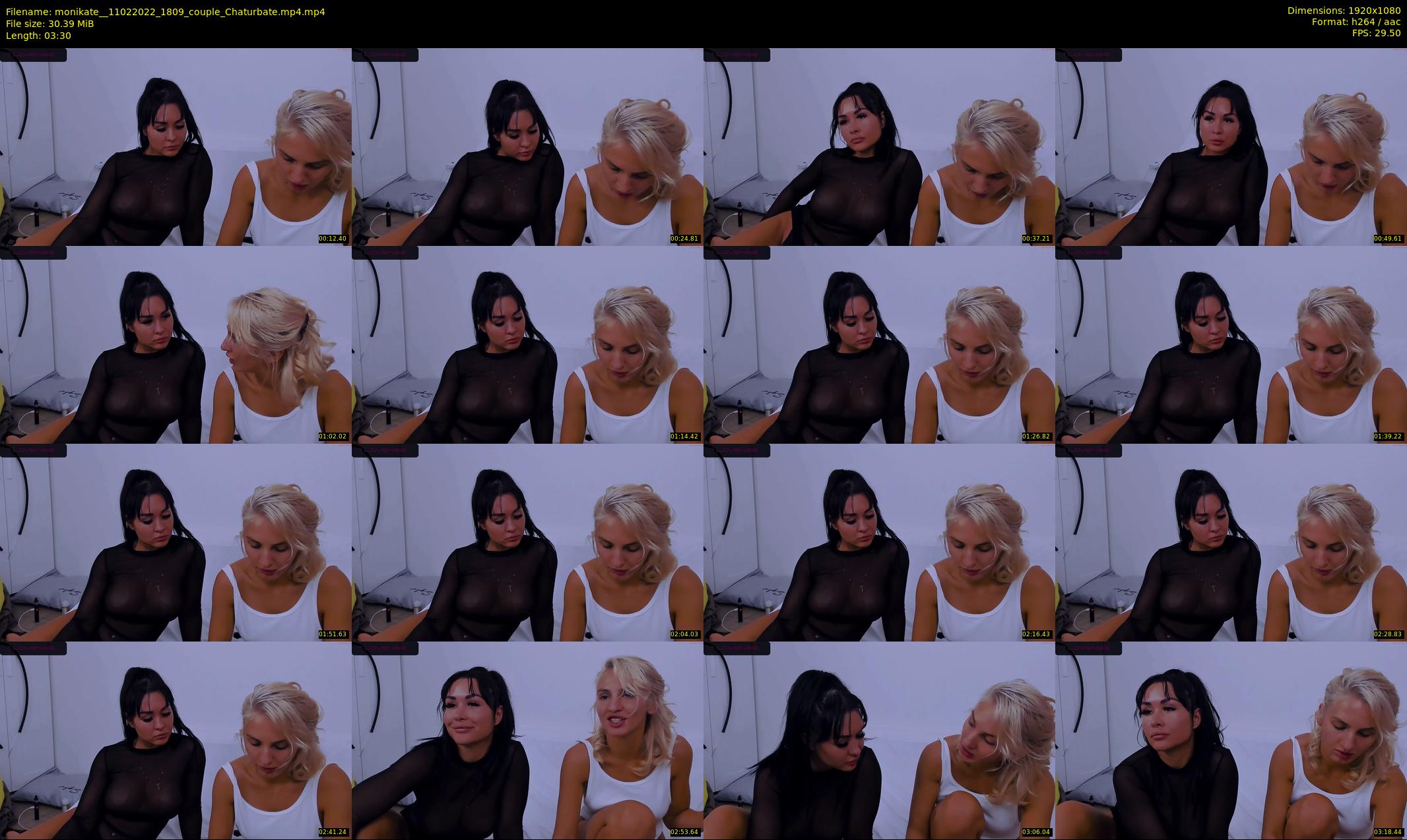 monikate_ — 4 minute Chaturbate couple cam show recording, 1080p, Feb 11, 2022
