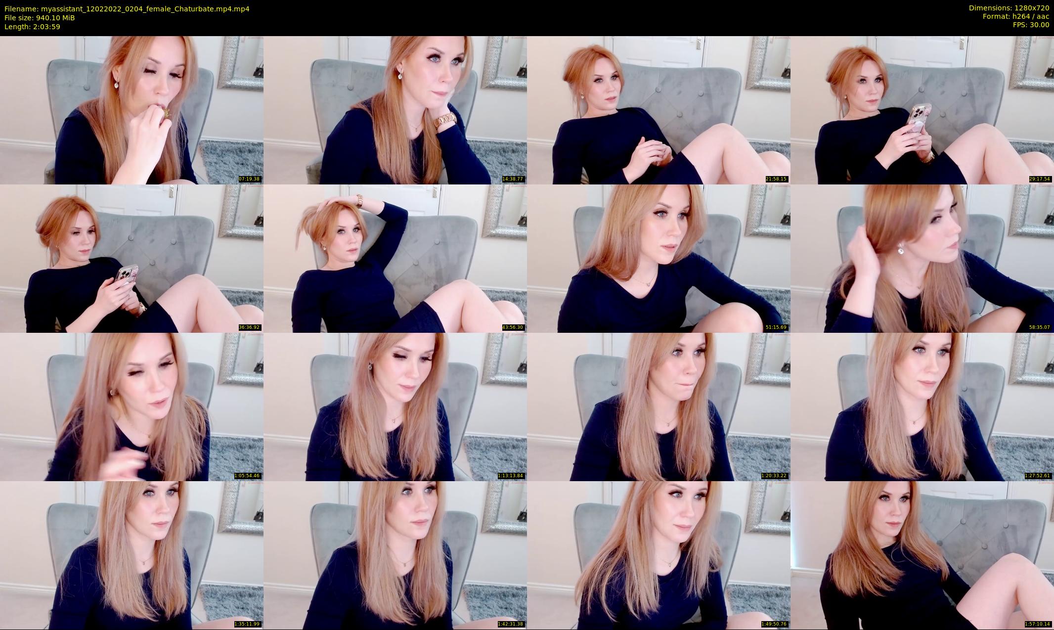 myassistant — 124 minute Chaturbate female cam show recording, 720p, Feb 12, 2022
