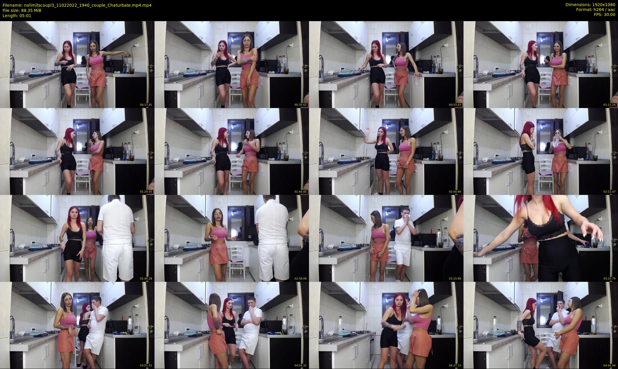 nolimitscoupl3 — 6 minute Chaturbate couple cam show recording, 1080p, Feb 11, 2022