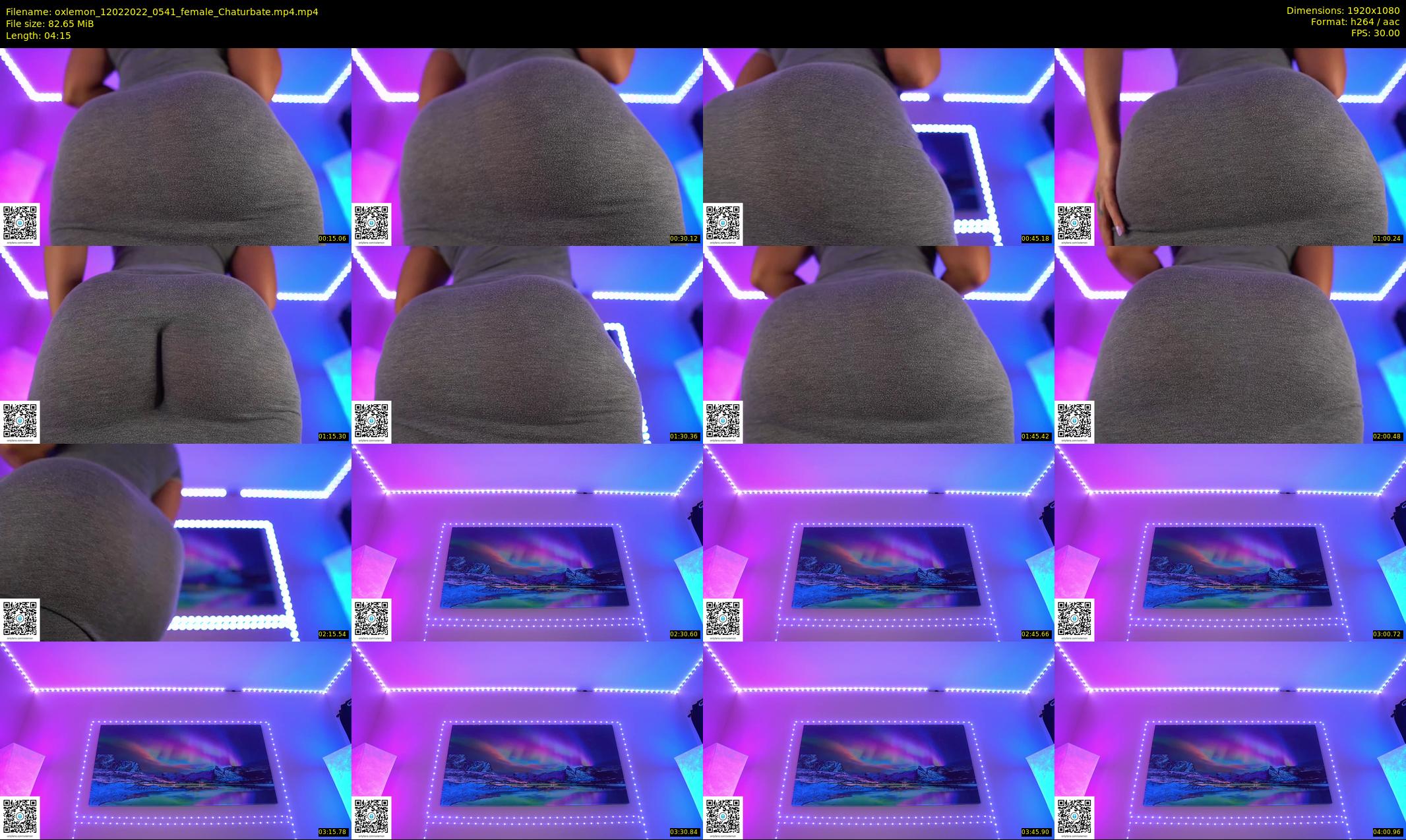 oxlemon — 5 minute Chaturbate female cam show recording, 1080p, Feb 12, 2022