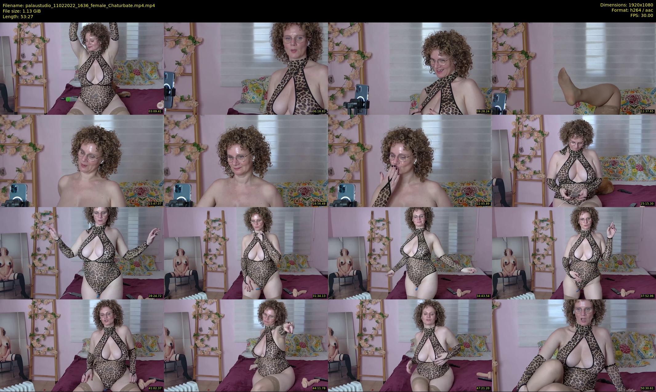 palaustudio — 54 minute Chaturbate female cam show recording, 1080p, Feb 11, 2022