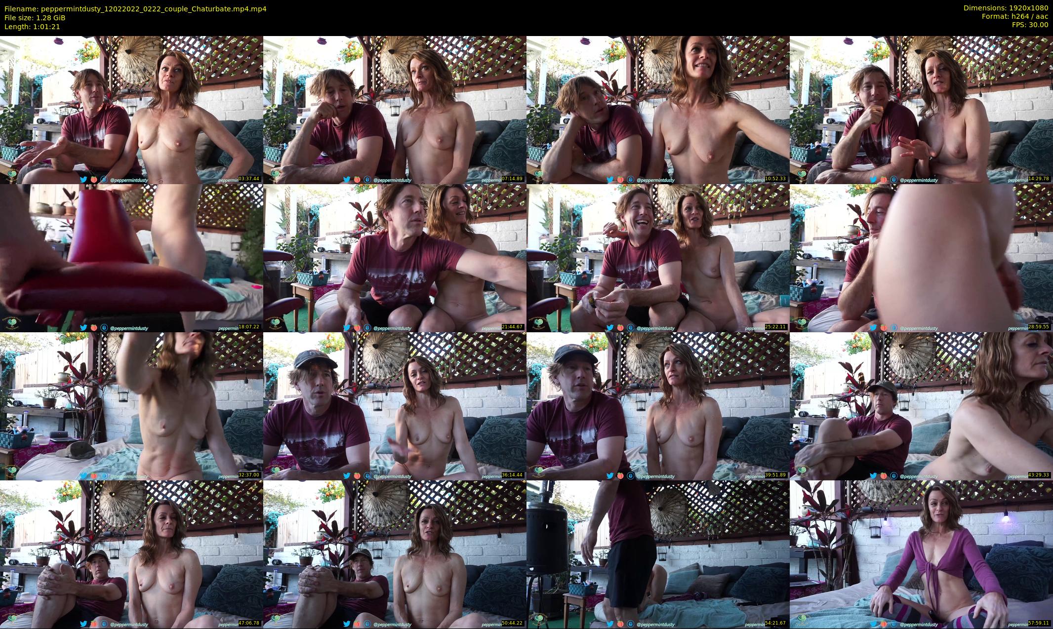 peppermintdusty — 62 minute Chaturbate couple cam show recording, 1080p, Feb 12, 2022