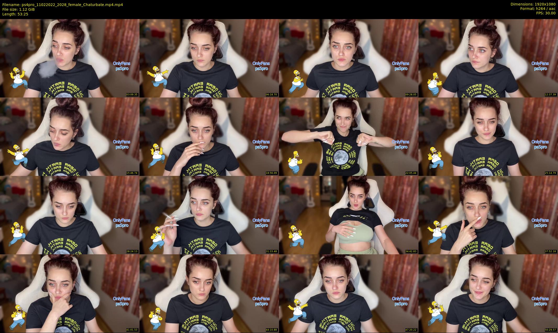 ps4pro — 54 minute Chaturbate female cam show recording, 1080p, Feb 11, 2022