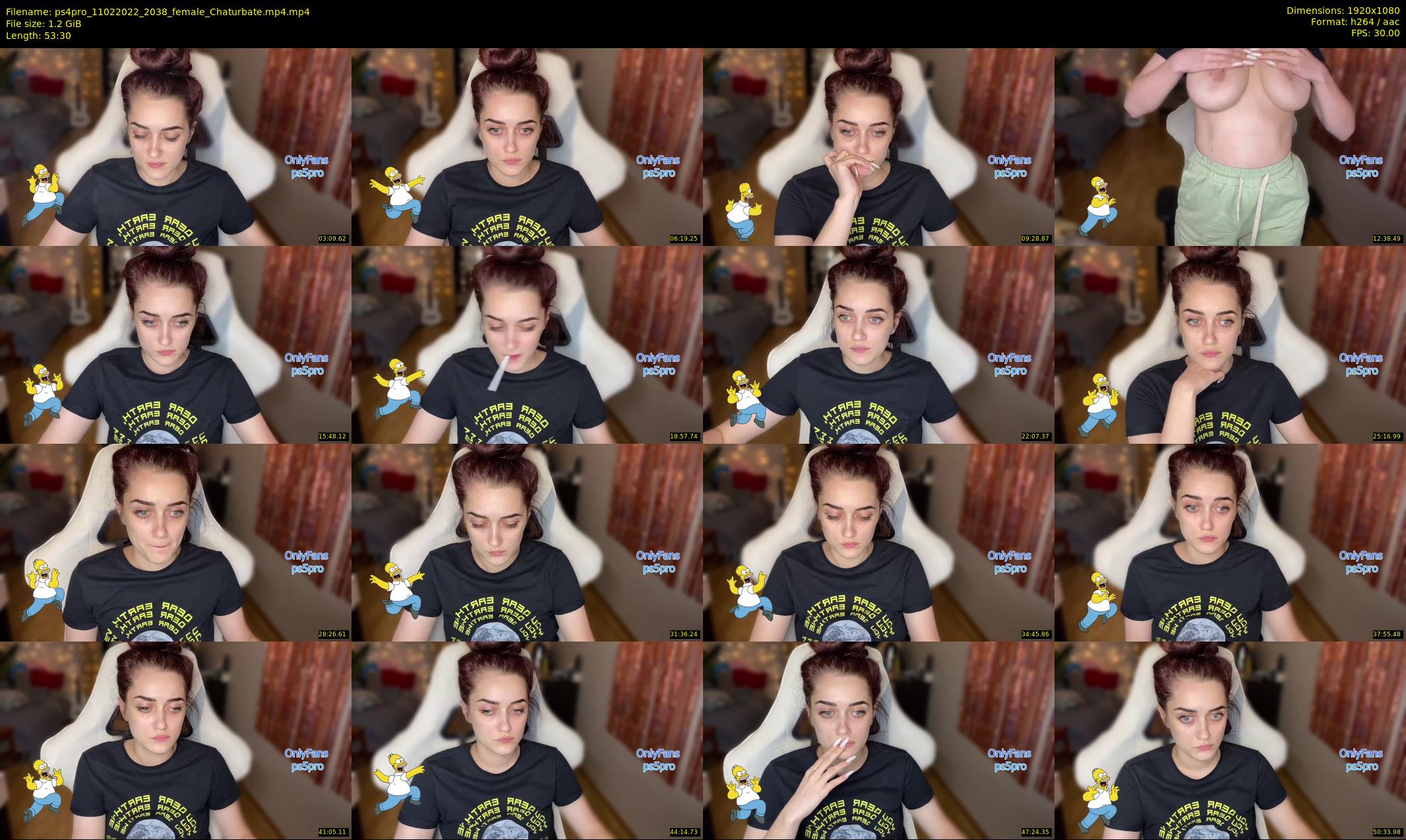ps4pro — 54 minute Chaturbate female cam show recording, 1080p, Feb 11, 2022