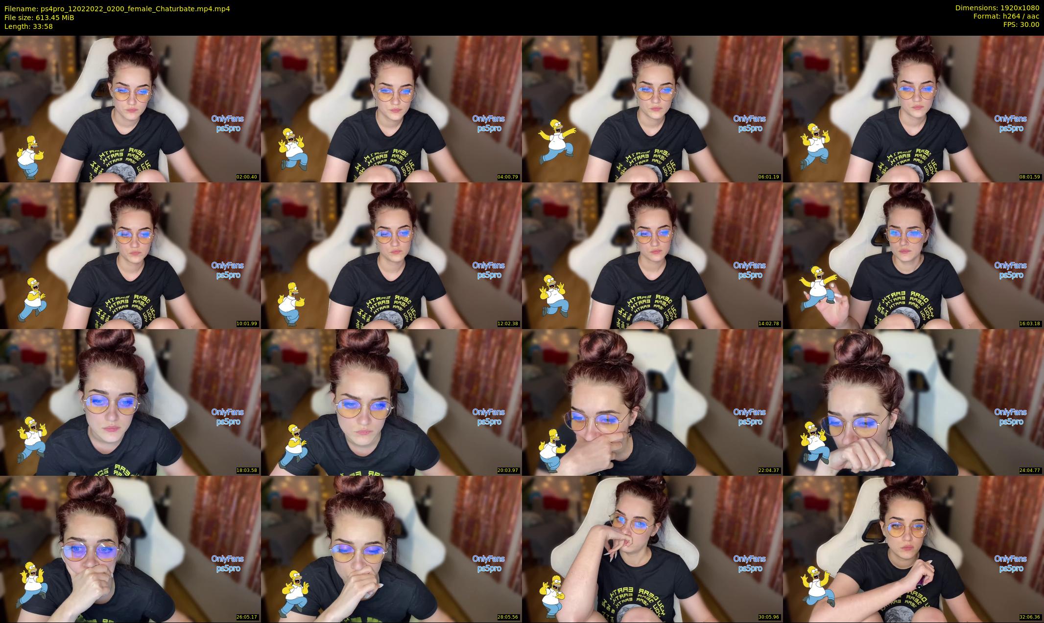 ps4pro — 34 minute Chaturbate female cam show recording, 1080p, Feb 12, 2022