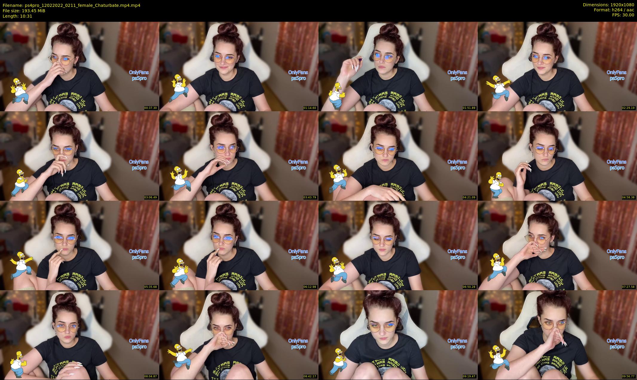 ps4pro — 11 minute Chaturbate female cam show recording, 1080p, Feb 12, 2022