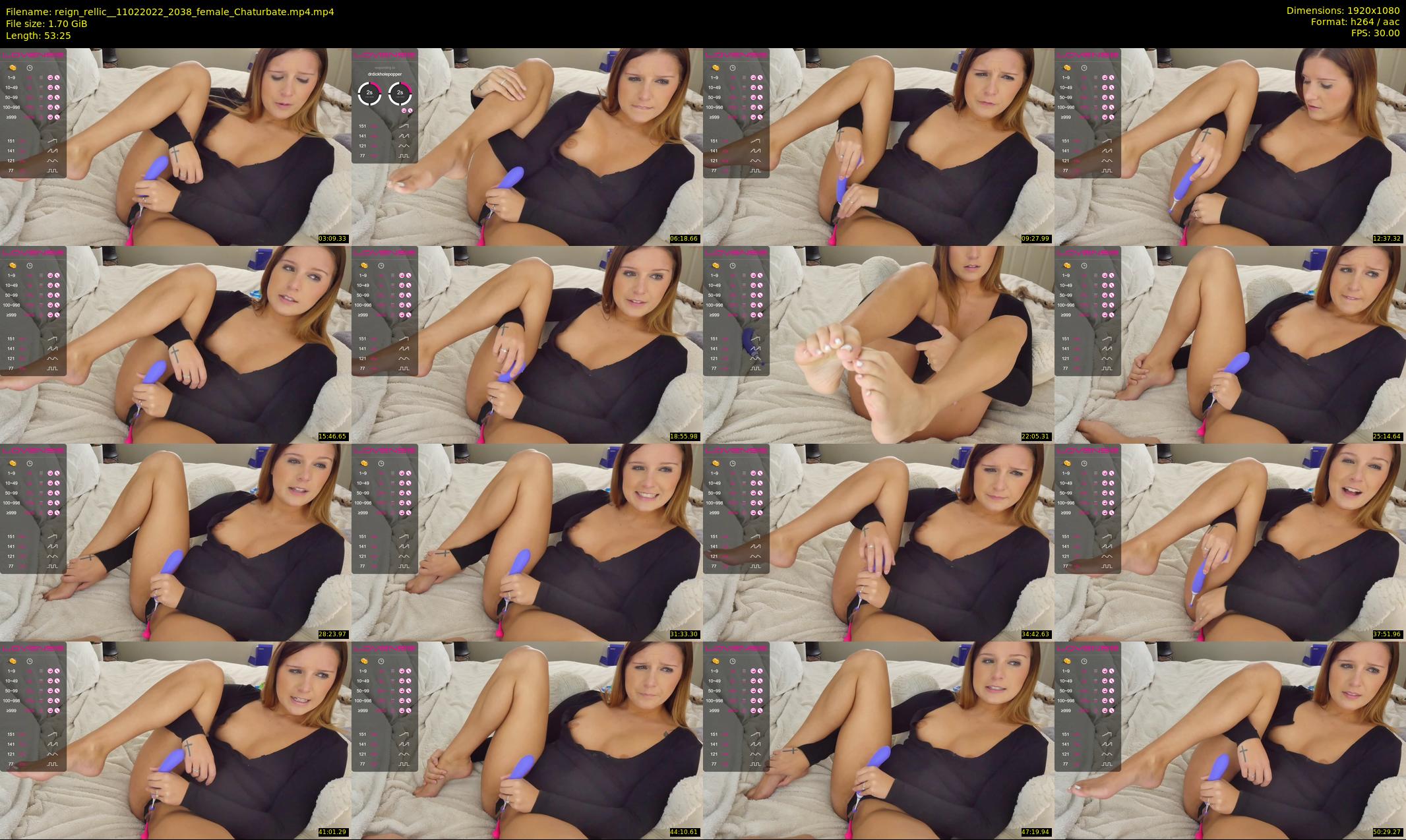 reign_rellic_ — 54 minute Chaturbate female cam show recording, 1080p, Feb 11, 2022