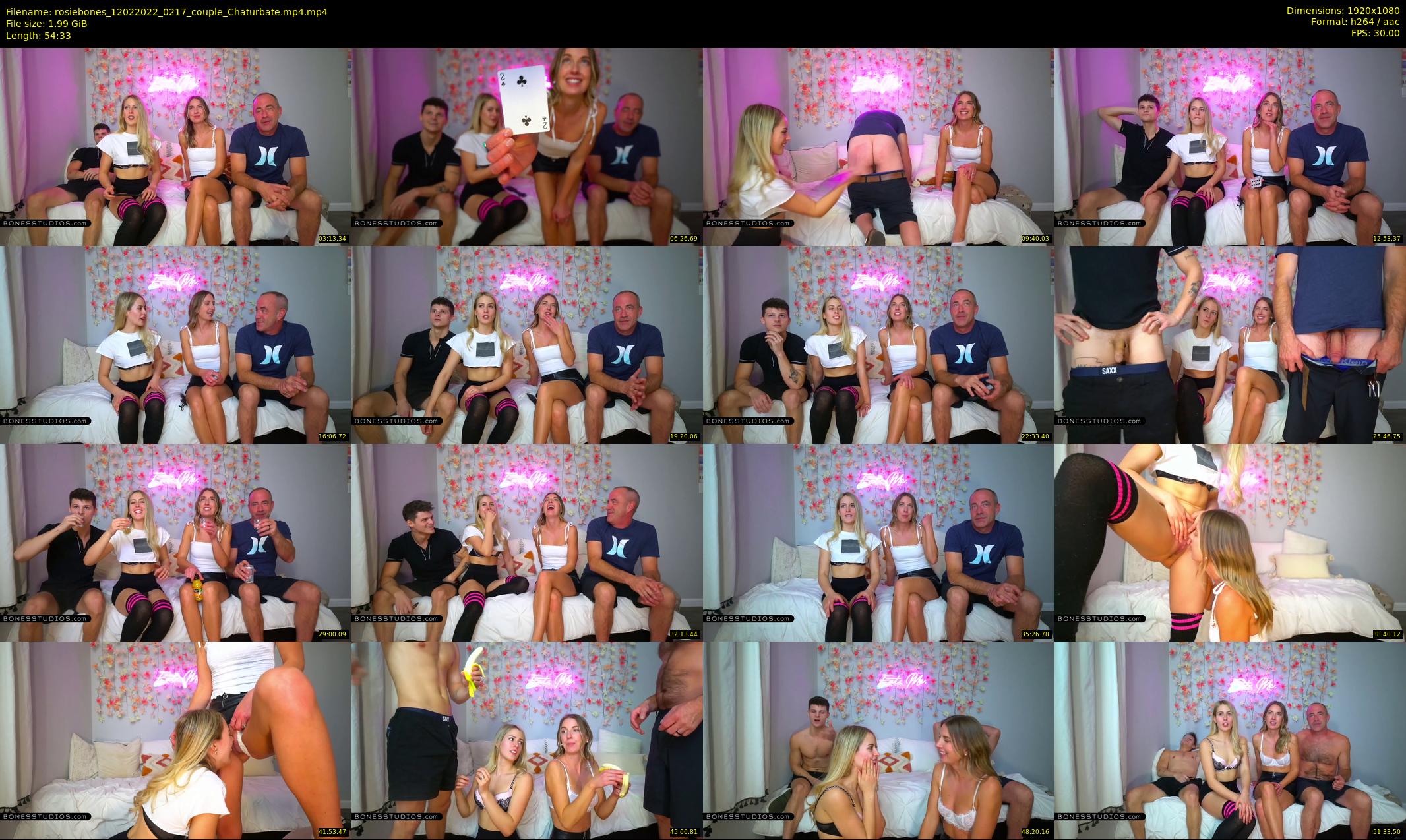 rosiebones — 55 minute Chaturbate female cam show recording, 1080p, Feb 12, 2022