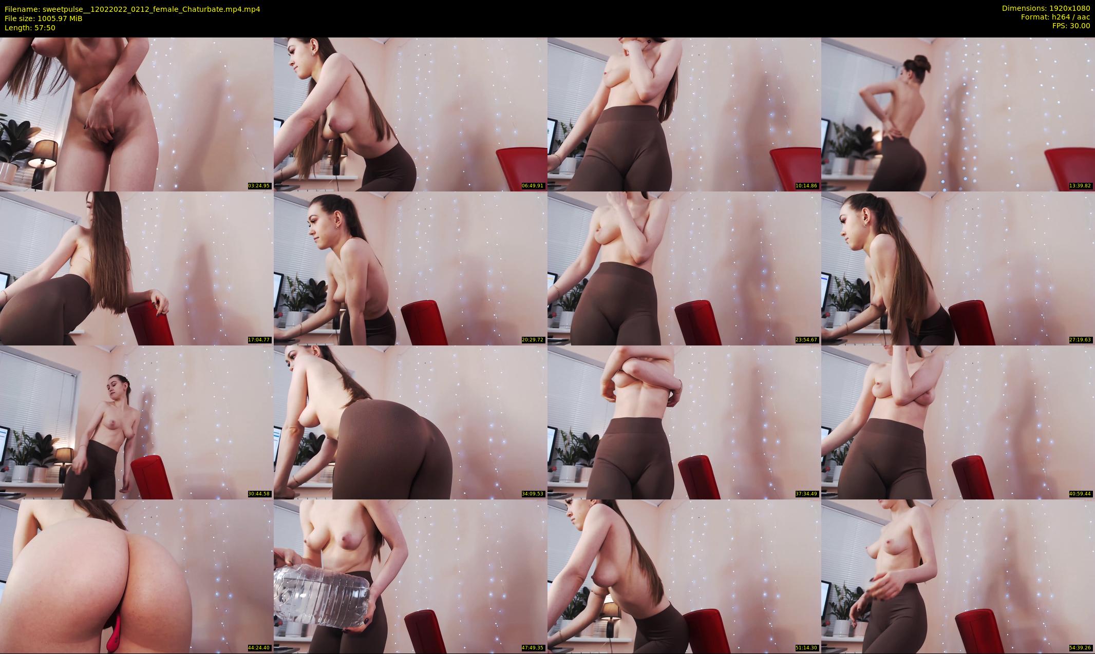 sweetpulse_ — 58 minute Chaturbate female cam show recording, 1080p, Feb 12, 2022