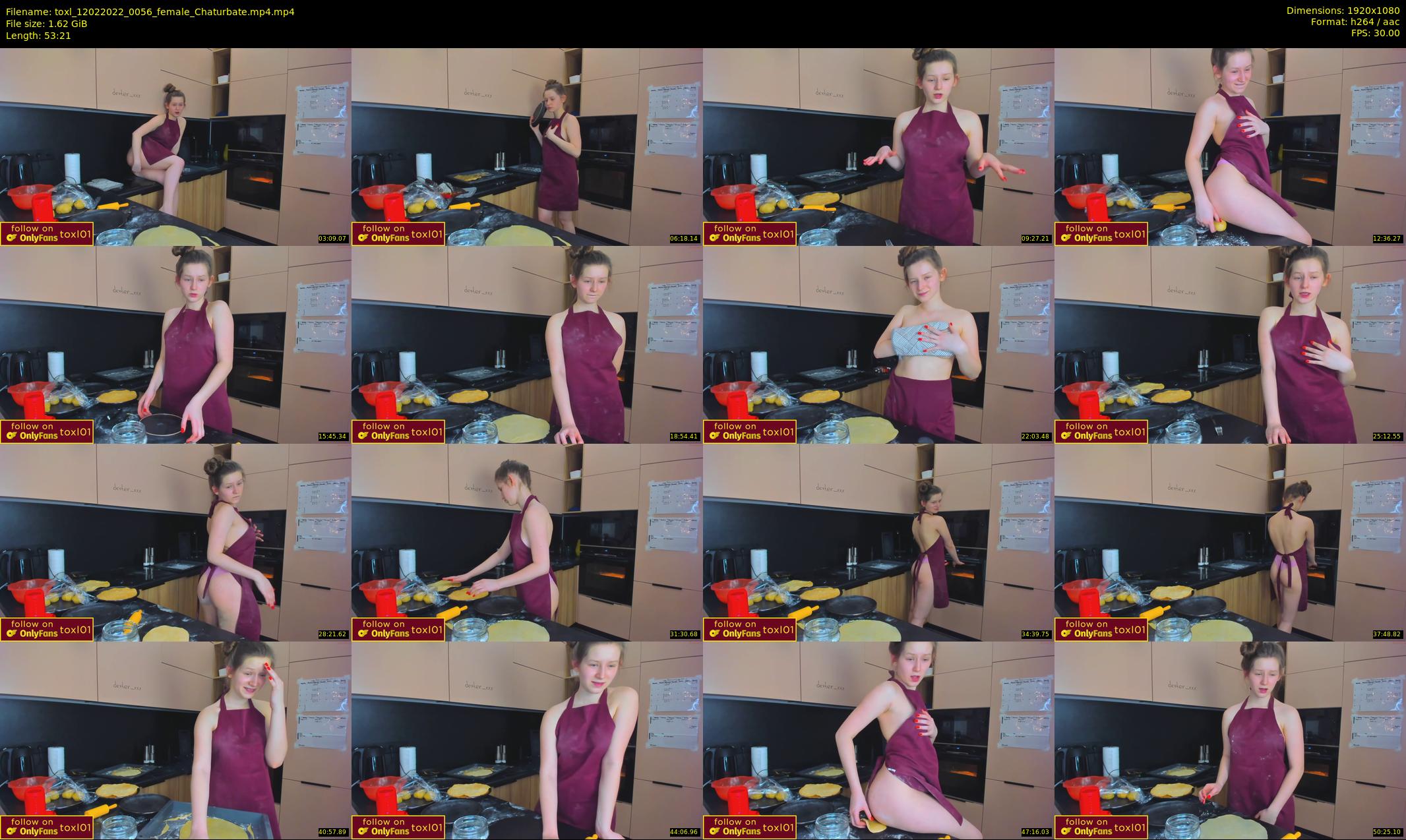 toxl — 54 minute Chaturbate female cam show recording, 1080p, Feb 12, 2022