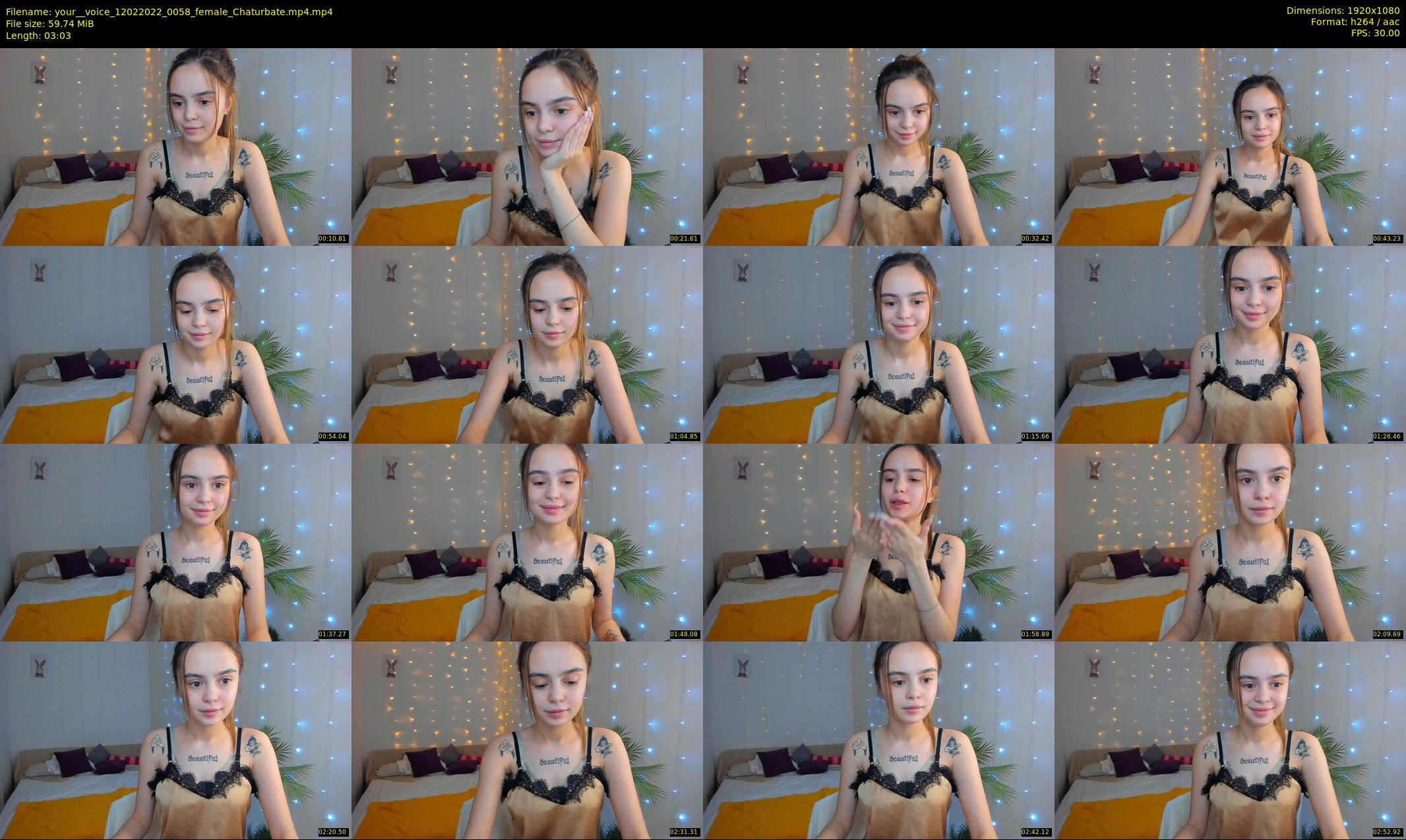 your__voice — 4 minute Chaturbate female cam show recording, 1080p, Feb 12, 2022
