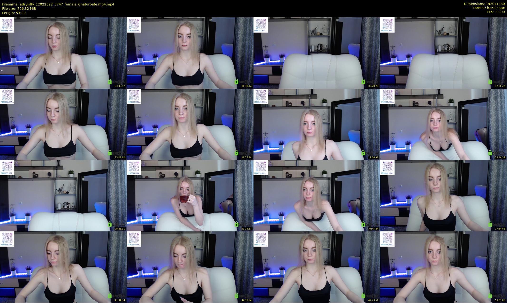 adrykilly — 54 minute Chaturbate female cam show recording, 1080p, Feb 12, 2022