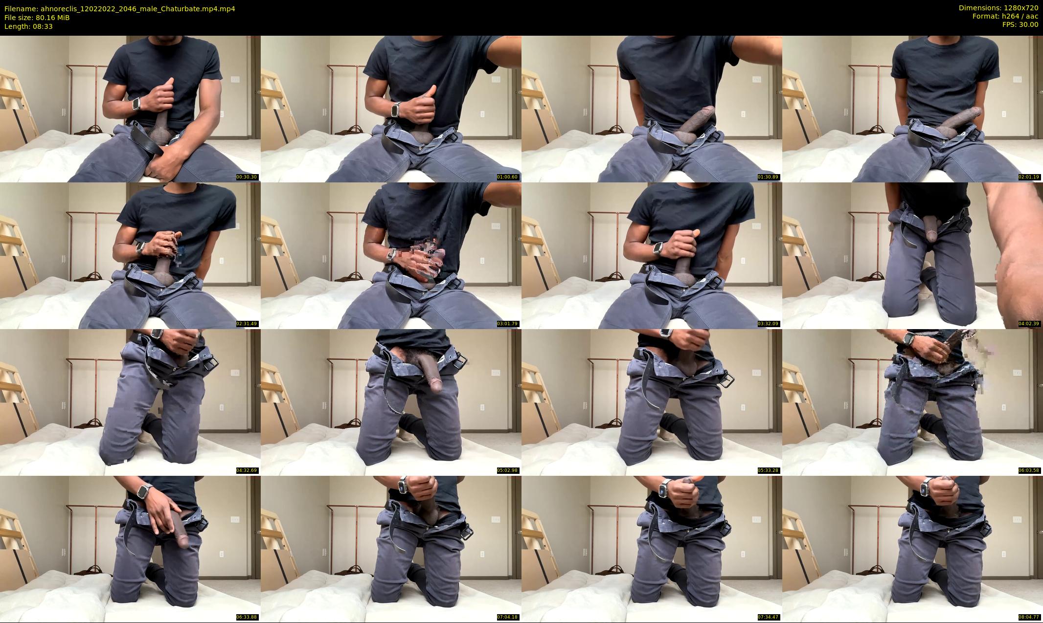 ahnoreclis — 9 minute Chaturbate male cam show recording, 720p, Feb 12, 2022