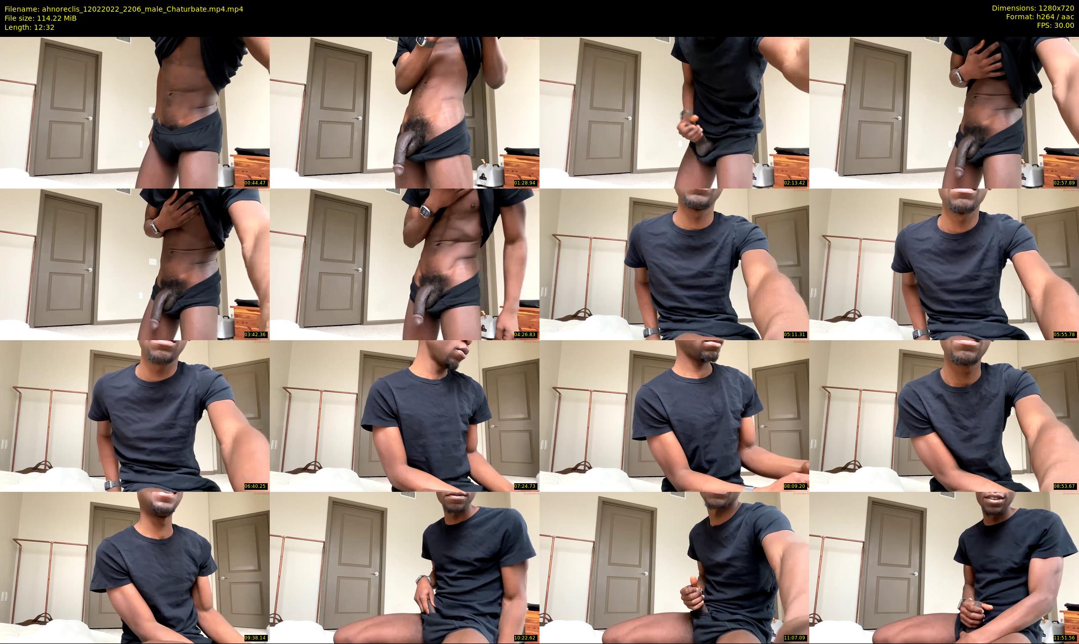 ahnoreclis — 13 minute Chaturbate male cam show recording, 720p, Feb 12, 2022