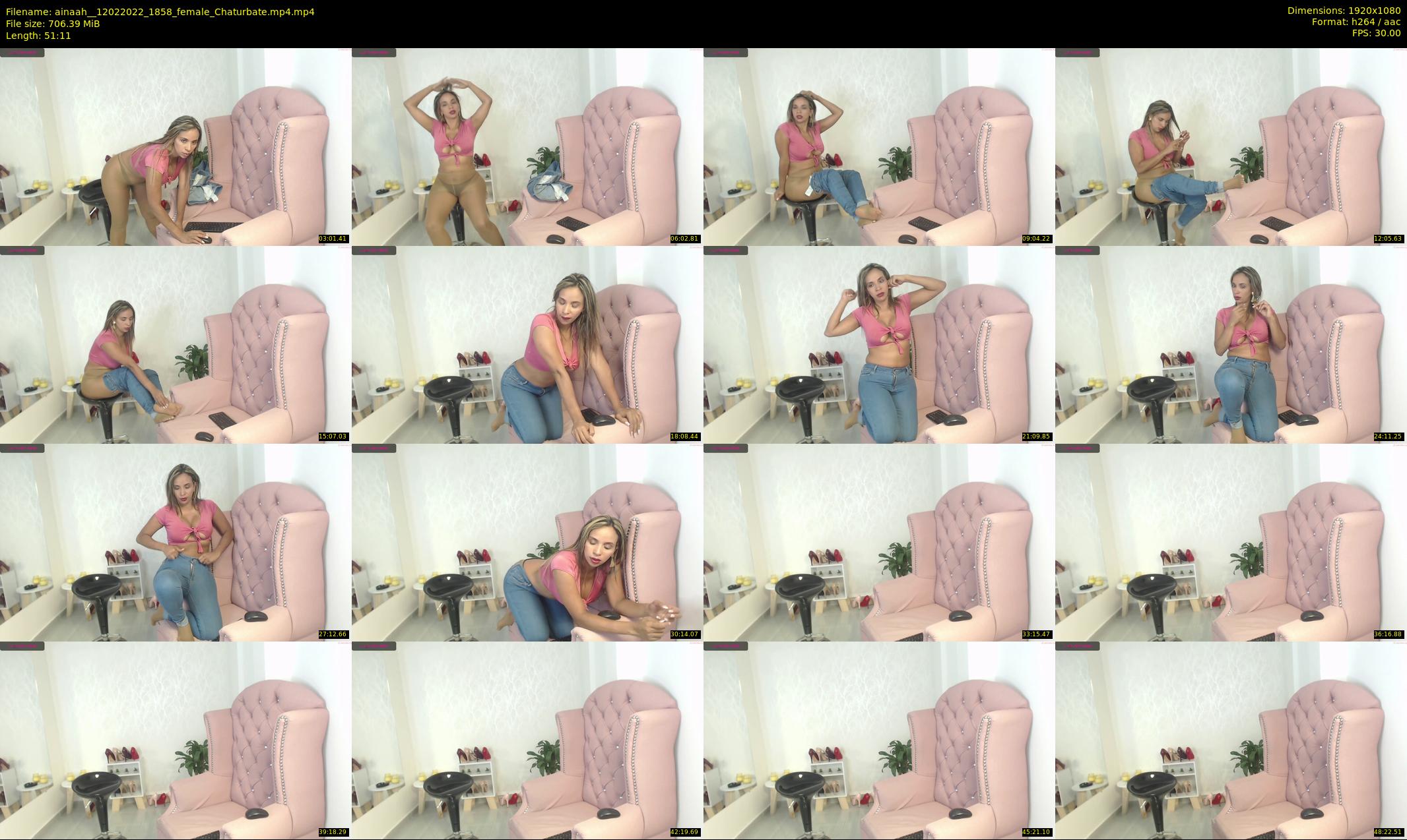 ainaah_ — 52 minute Chaturbate female cam show recording, 1080p, Feb 12, 2022