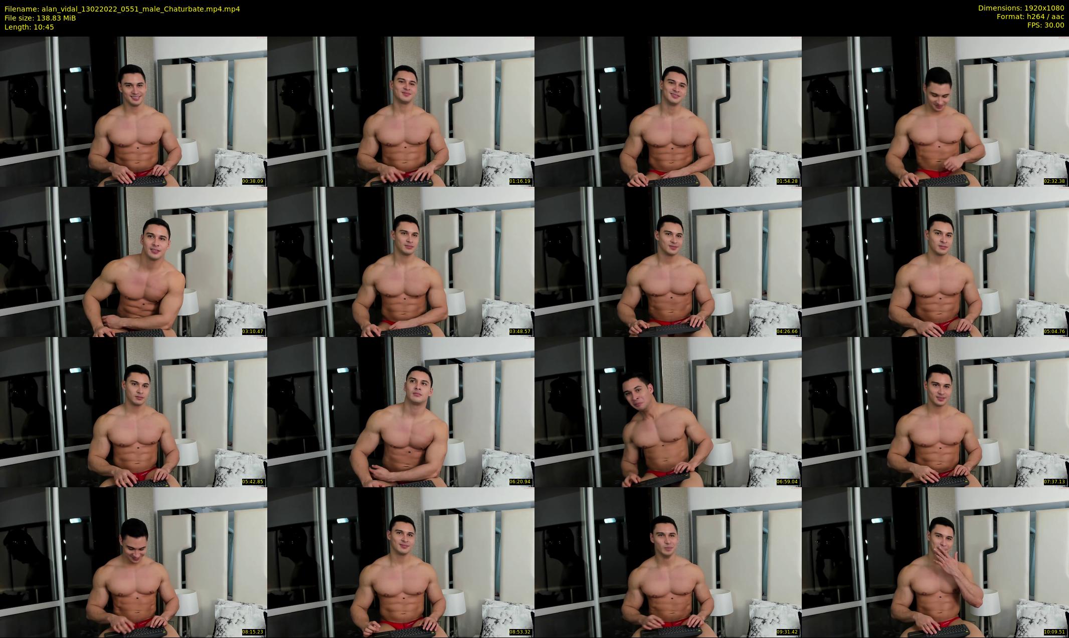 alan_vidal — 11 minute Chaturbate male cam show recording, 1080p, Feb 13, 2022
